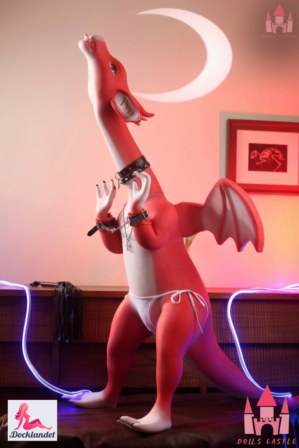 Dracaena muñeca sexual (Dolls Castle 212cm Silicona) Dragón Sex Doll