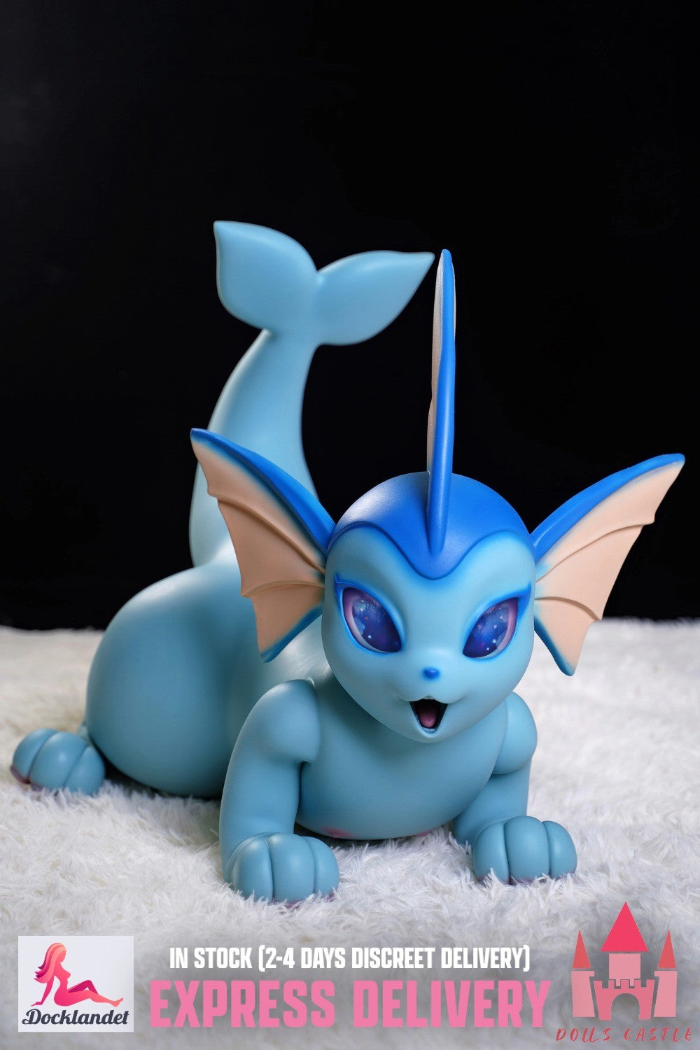 Vaporeon Sex doll (Dolls Castle 100 cm silicone) EXPRESS Pokemon doll in stock