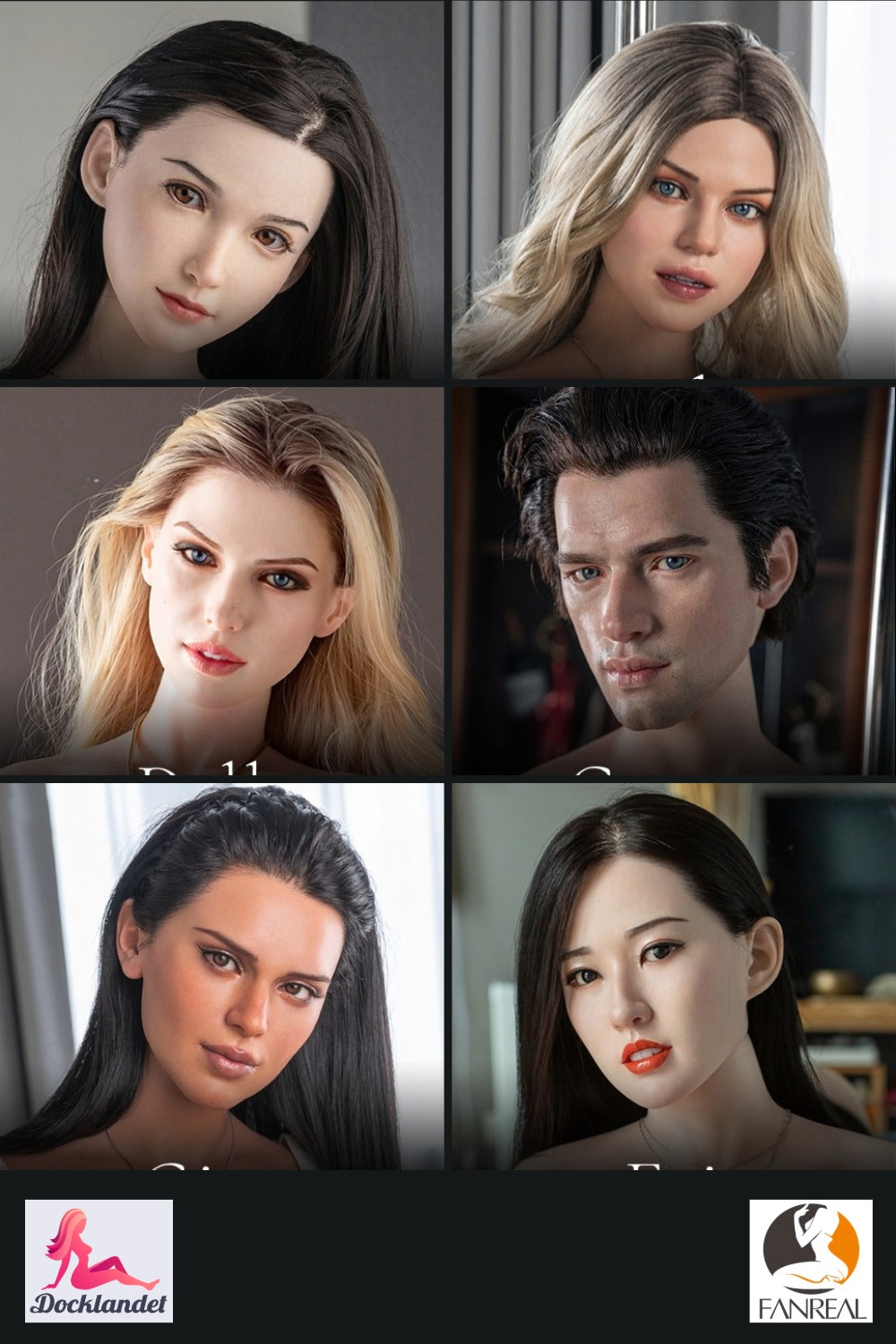 Cabeza extra (Muñeca Fanreal Silicona Original)