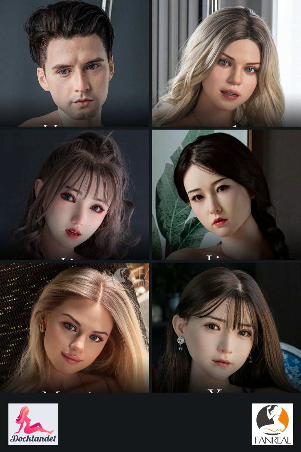 Cabeza extra (Muñeca Fanreal Silicona Original)