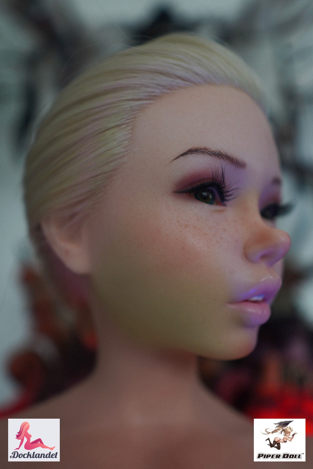 Ariel Exclusivo muñeca sexual (Piper Doll Copa J de silicona de 100 cm)