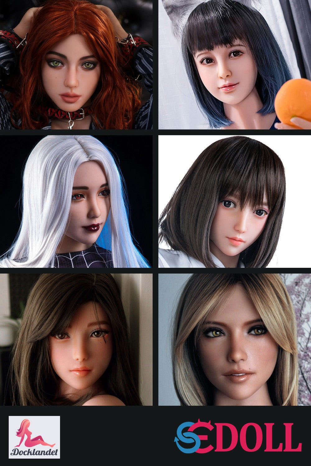 cabeza adicional (SE-Doll TPE originales)