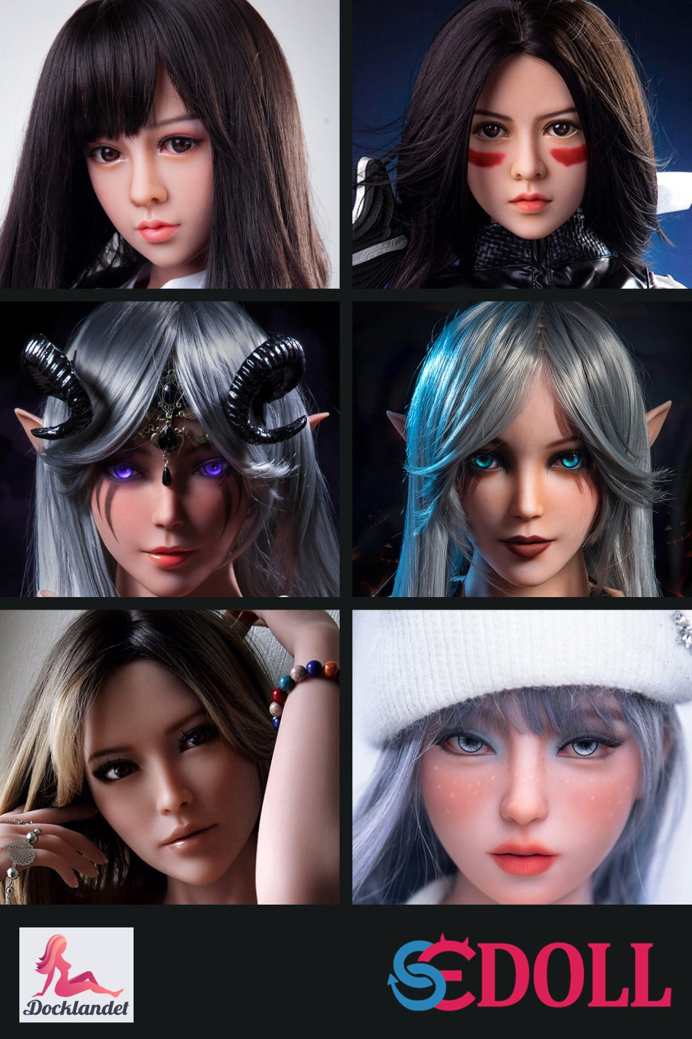 cabeza adicional (SE-Doll TPE originales)