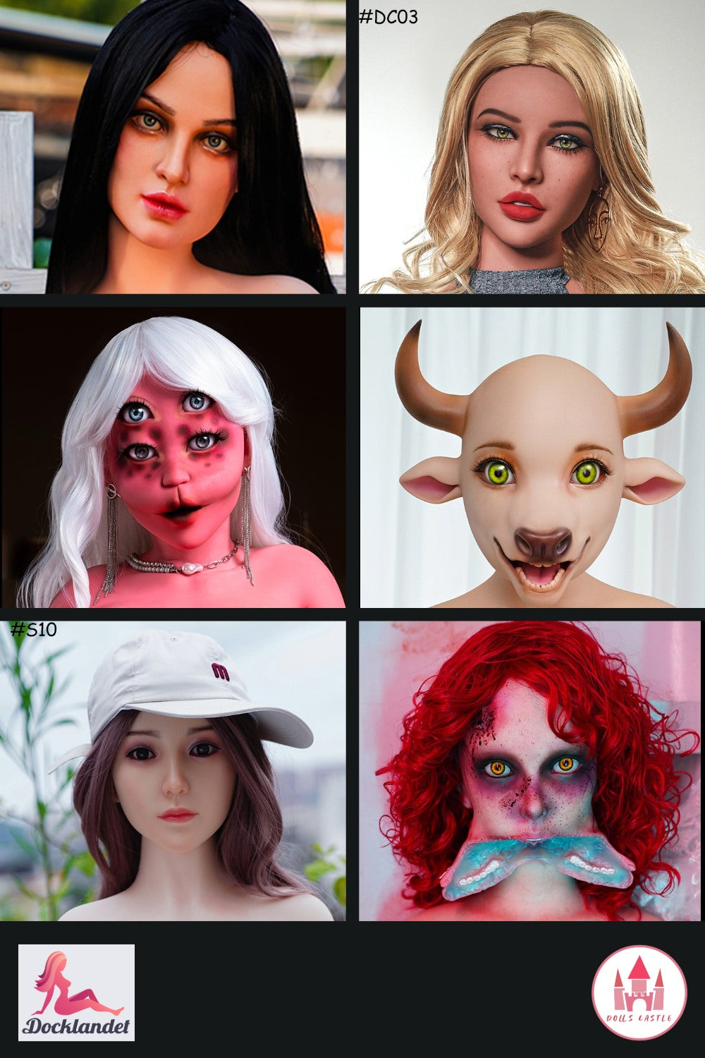 Extra Head (Dolls Castle TPE Original)