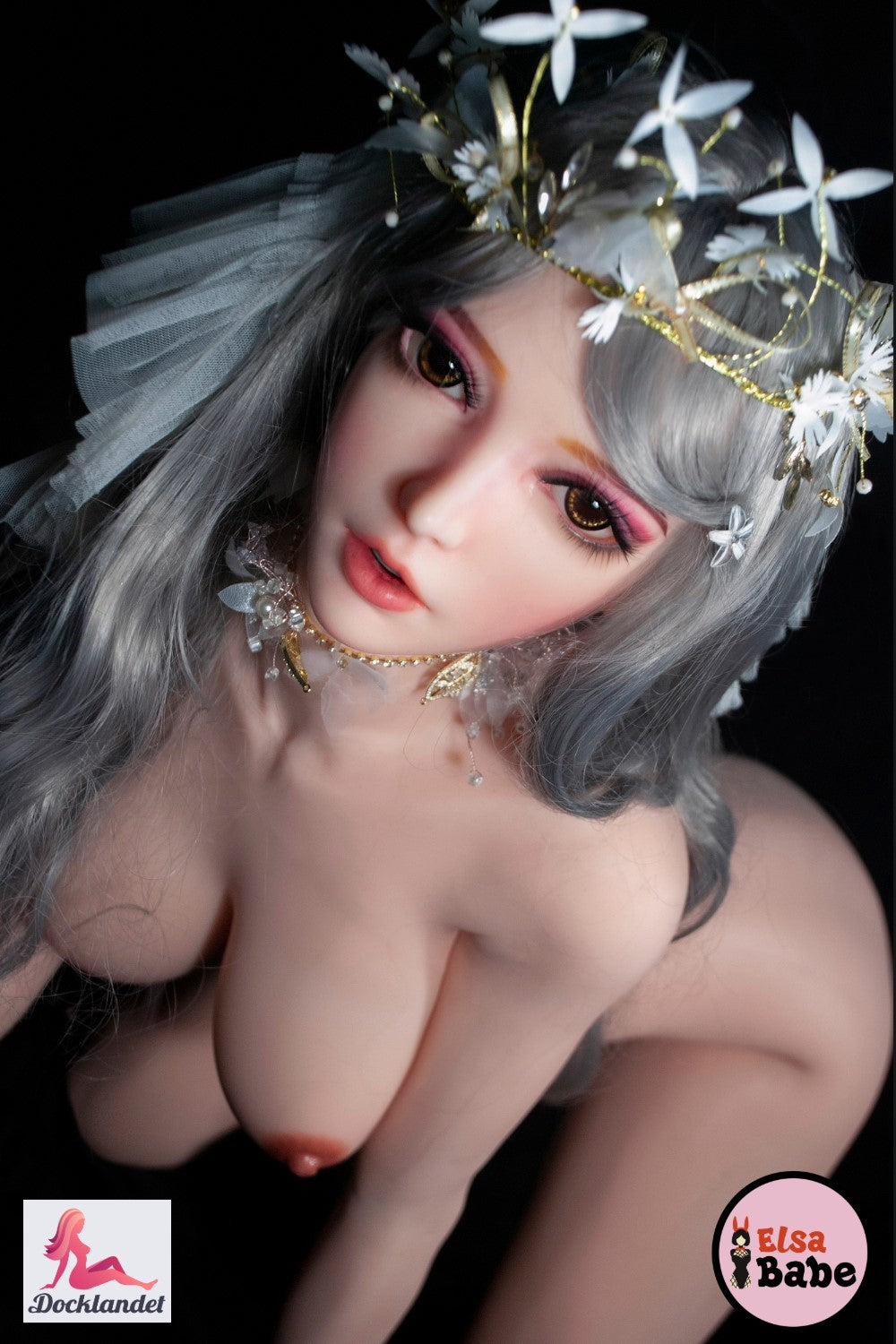 Yoshida Ayumi muñeca sexual (Elsa Babe 150 cm HB027 Silicona)