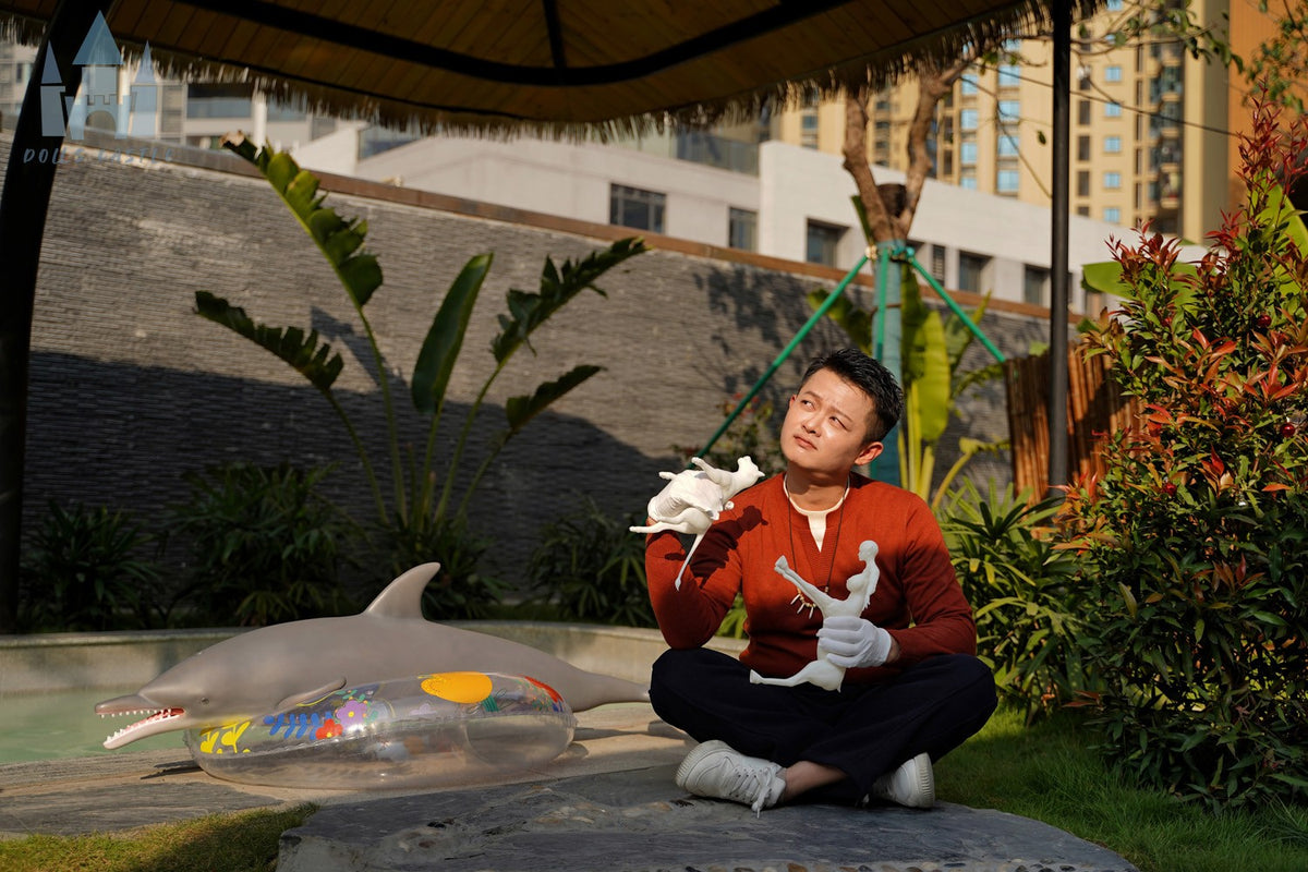 delfín muñeca sexual (Dolls Castle 130cm Silicona)