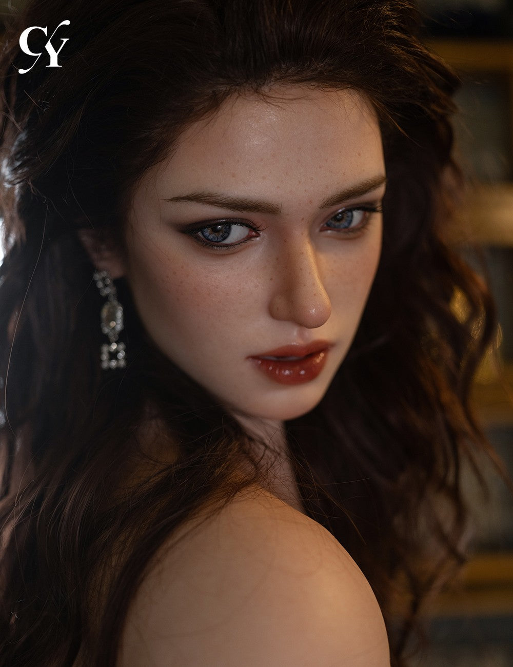 Elva muñeca sexual (TOP CYDOLL 176cm E-cup TPE+Silicona)