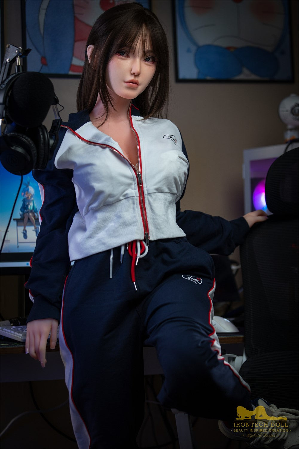 Yu muñeca sexual (Irontech Doll 154cm Copa F S16 TPE+Silicona)