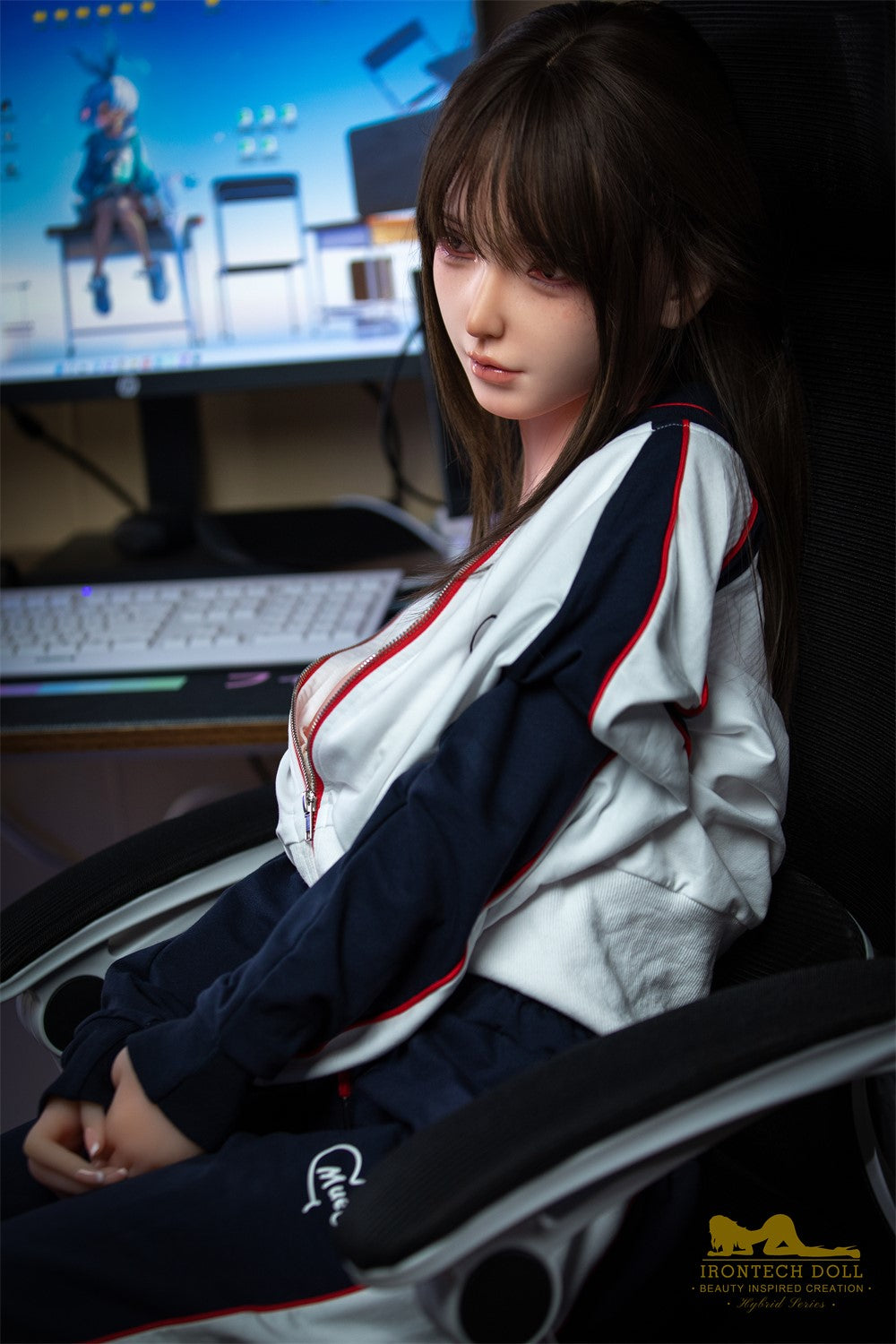 Yu muñeca sexual (Irontech Doll 154cm Copa F S16 TPE+Silicona)