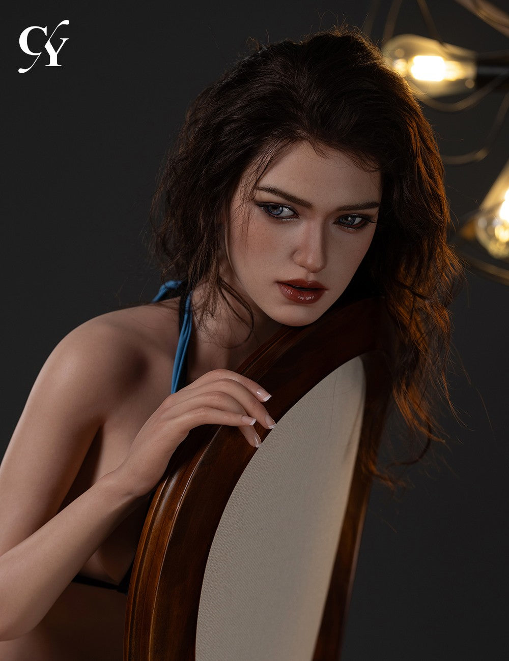 Elva muñeca sexual (TOP CYDOLL Copa C de 150 cm (TPE+Silicona)