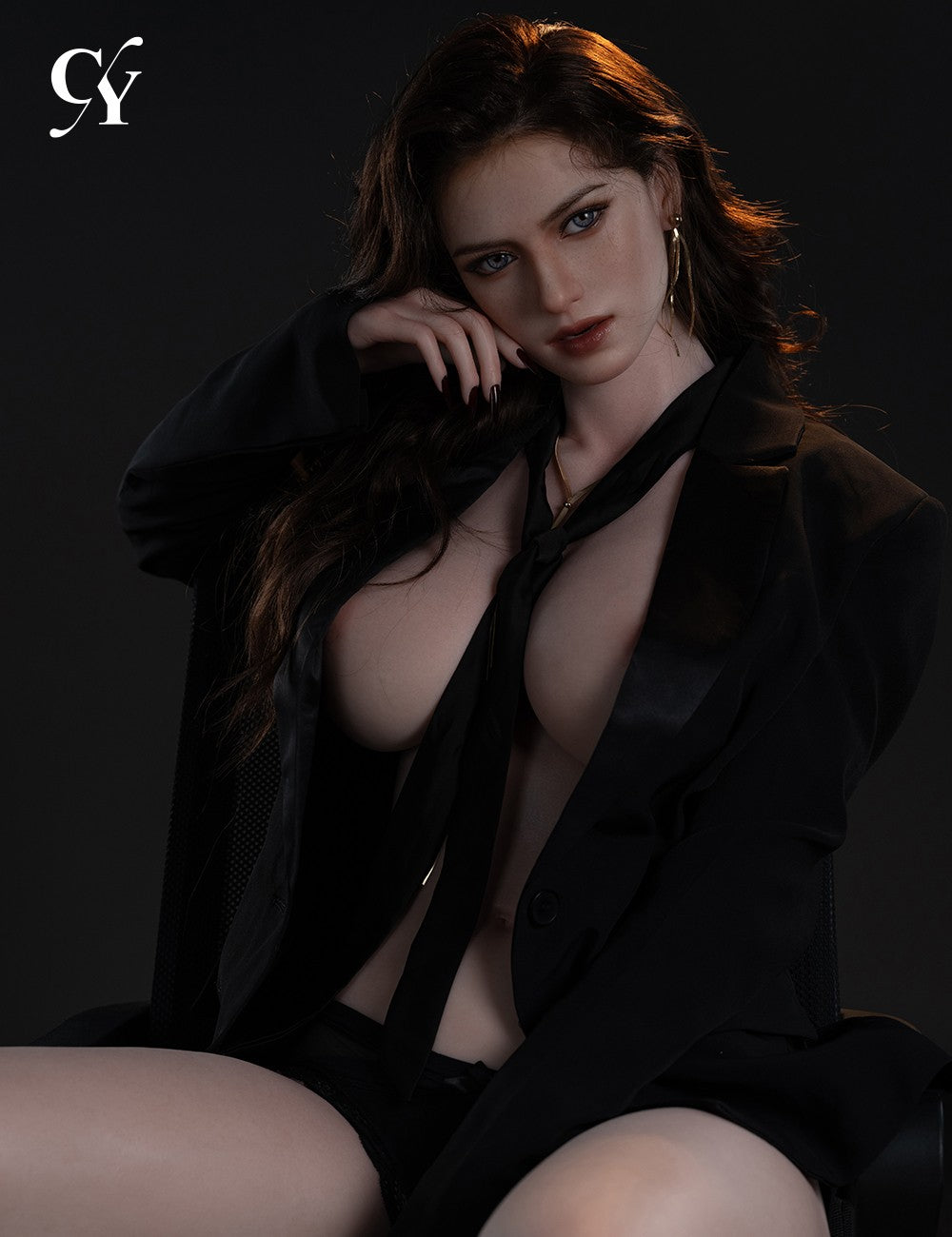 Elva muñeca sexual (TOP CYDOLL 176cm E-cup TPE+Silicona)