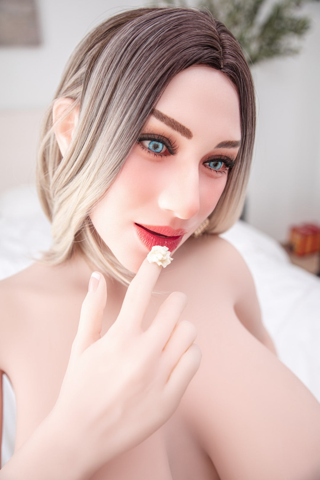 Ava muñeca sexual (Climax Doll Pro 159cm J-Kupa TPE+Silicona)