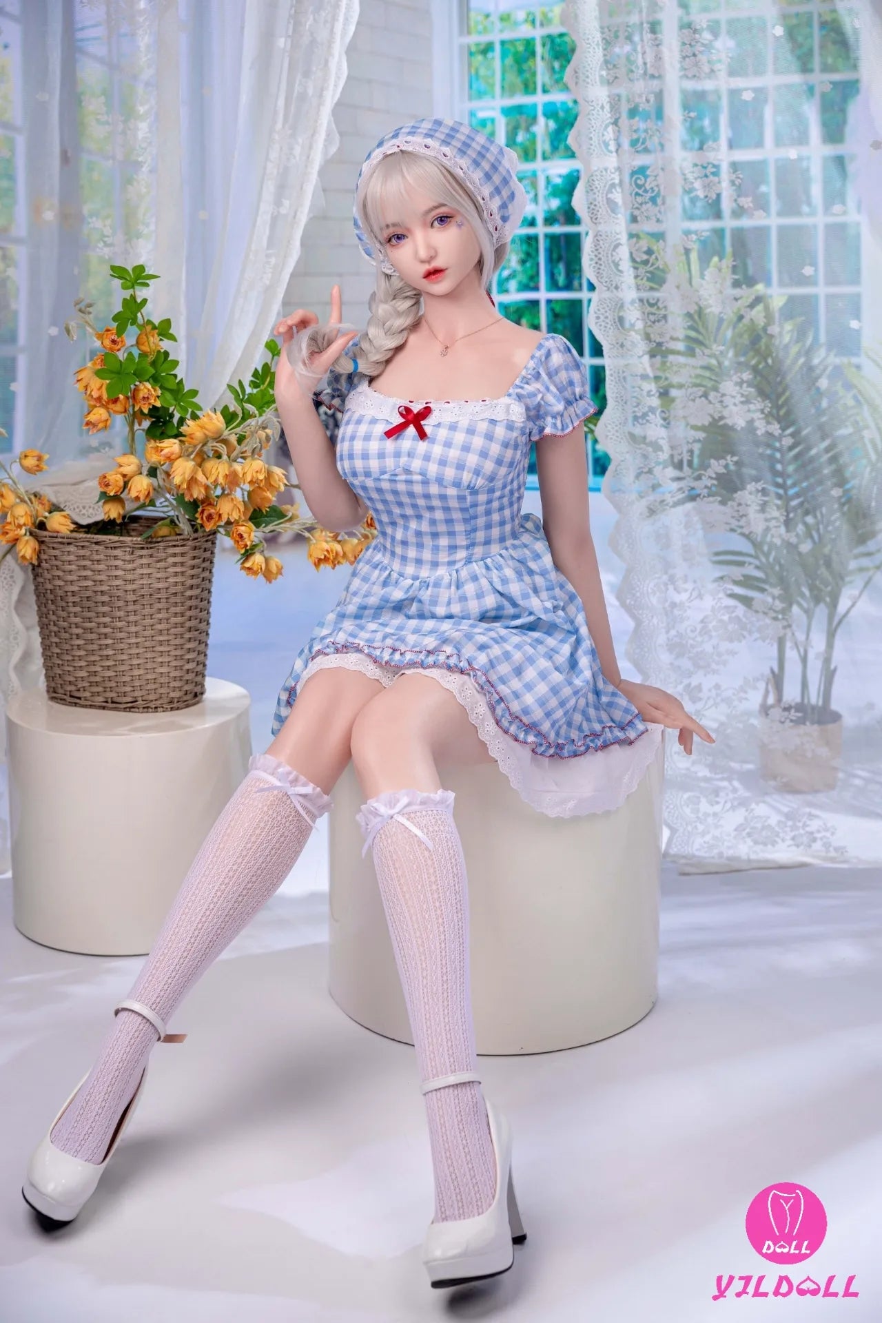 Lv ling muñeca sexual (YJL Doll 168 cm E-CUP #457 Silicona)