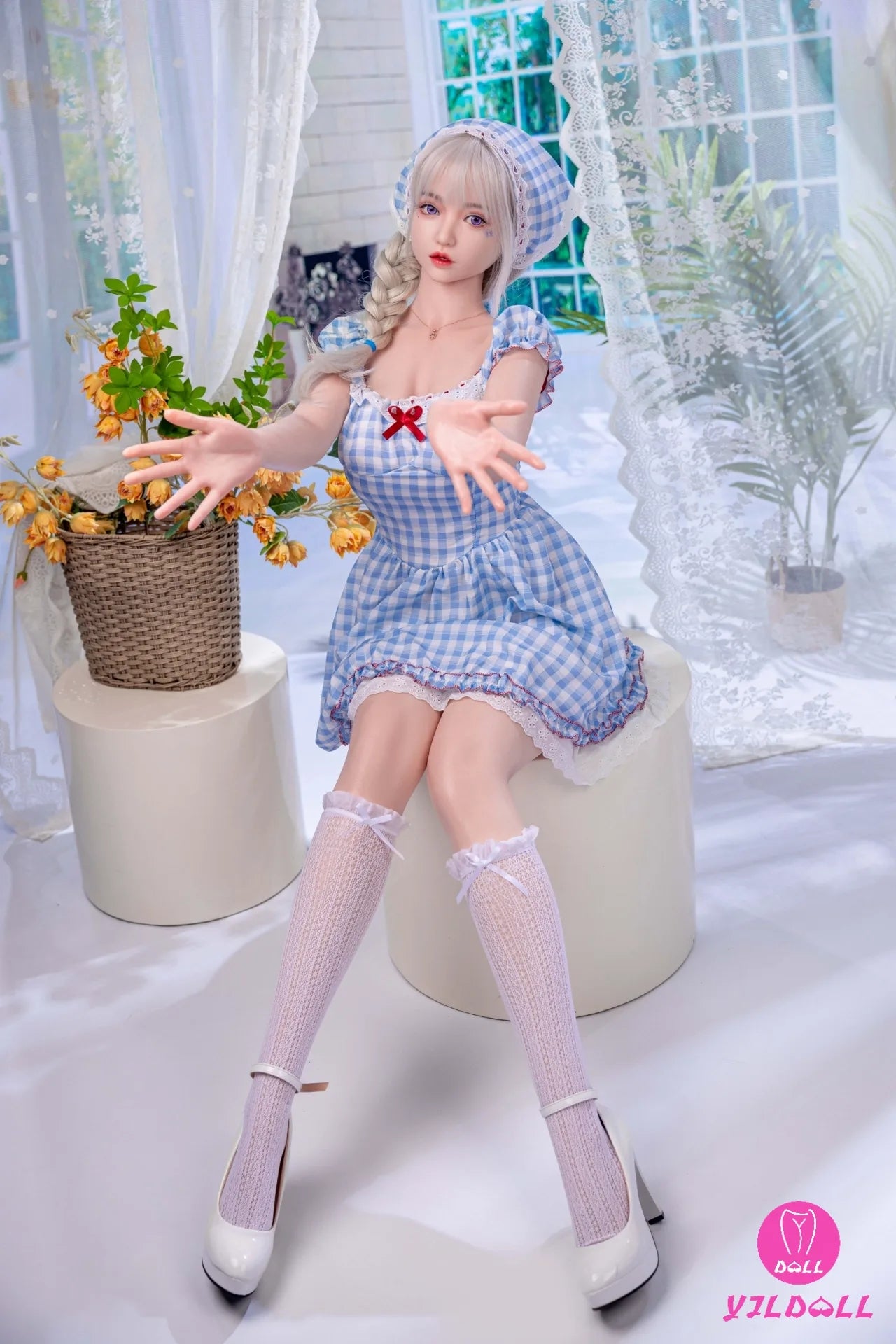 Lv ling muñeca sexual (YJL Doll 168 cm E-CUP #457 Silicona)