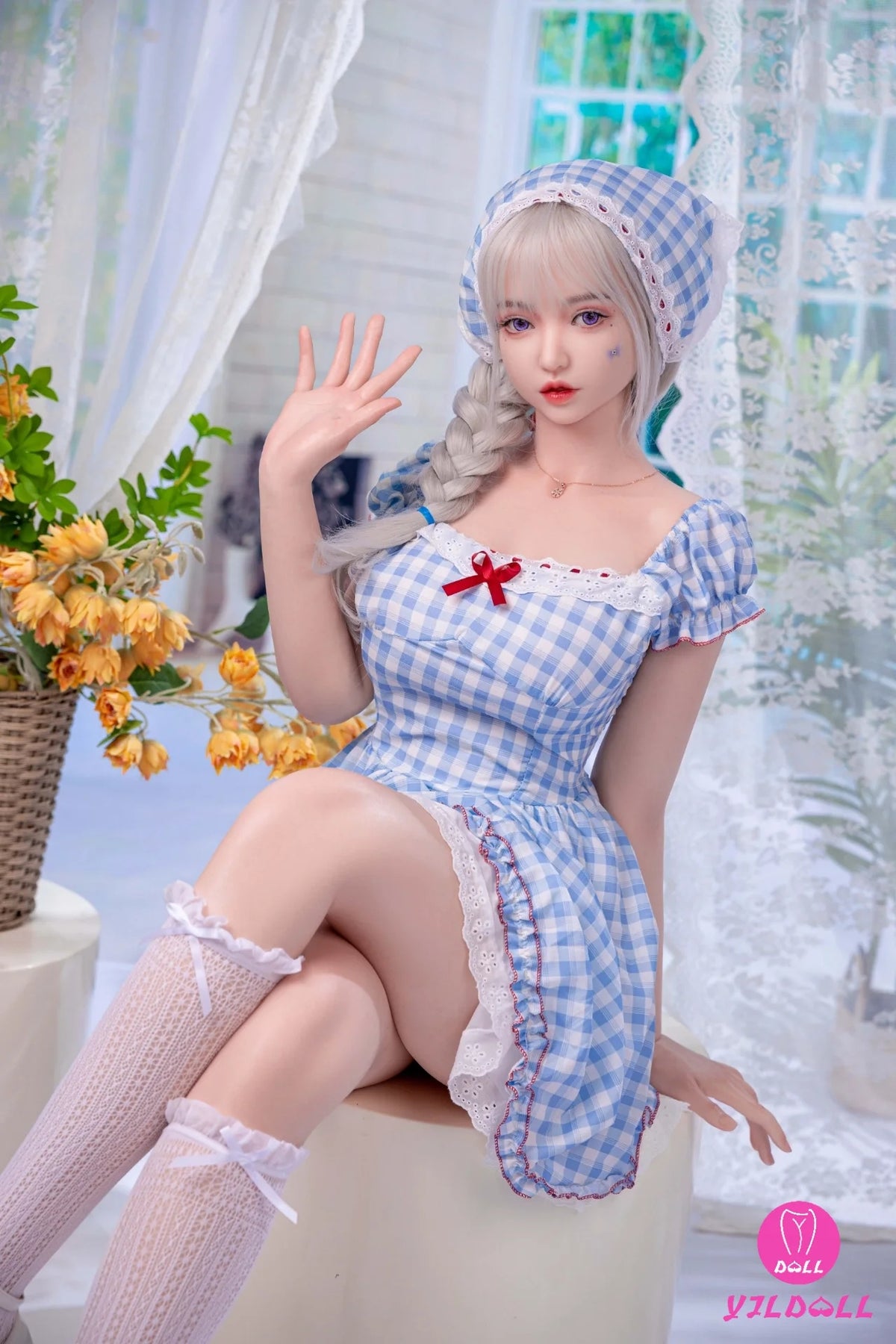 Lv Ling muñeca sexual (YJL Doll 168 cm E-Cup #457 Silicona)
