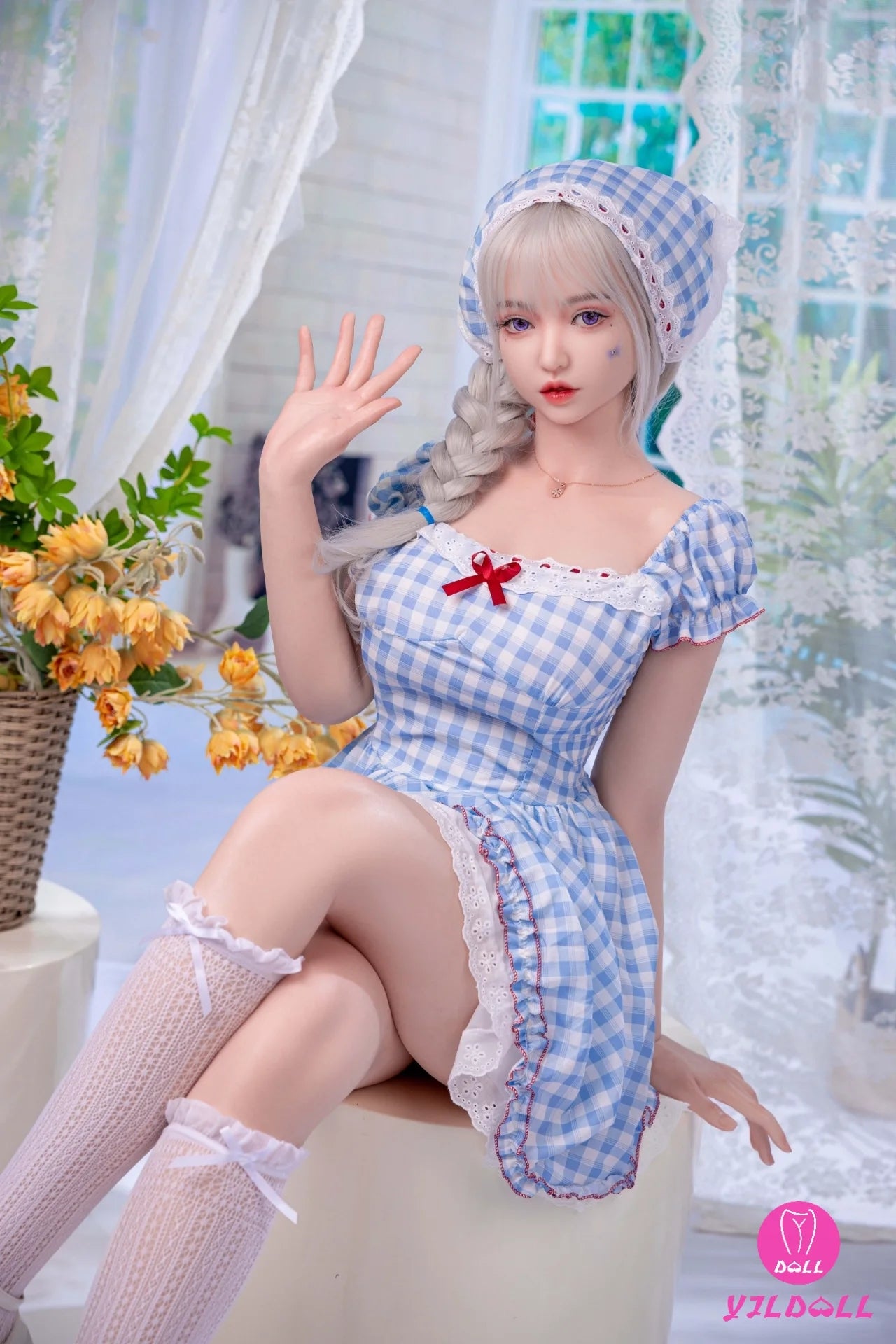 Lv ling muñeca sexual (YJL Doll 168 cm E-CUP #457 Silicona)