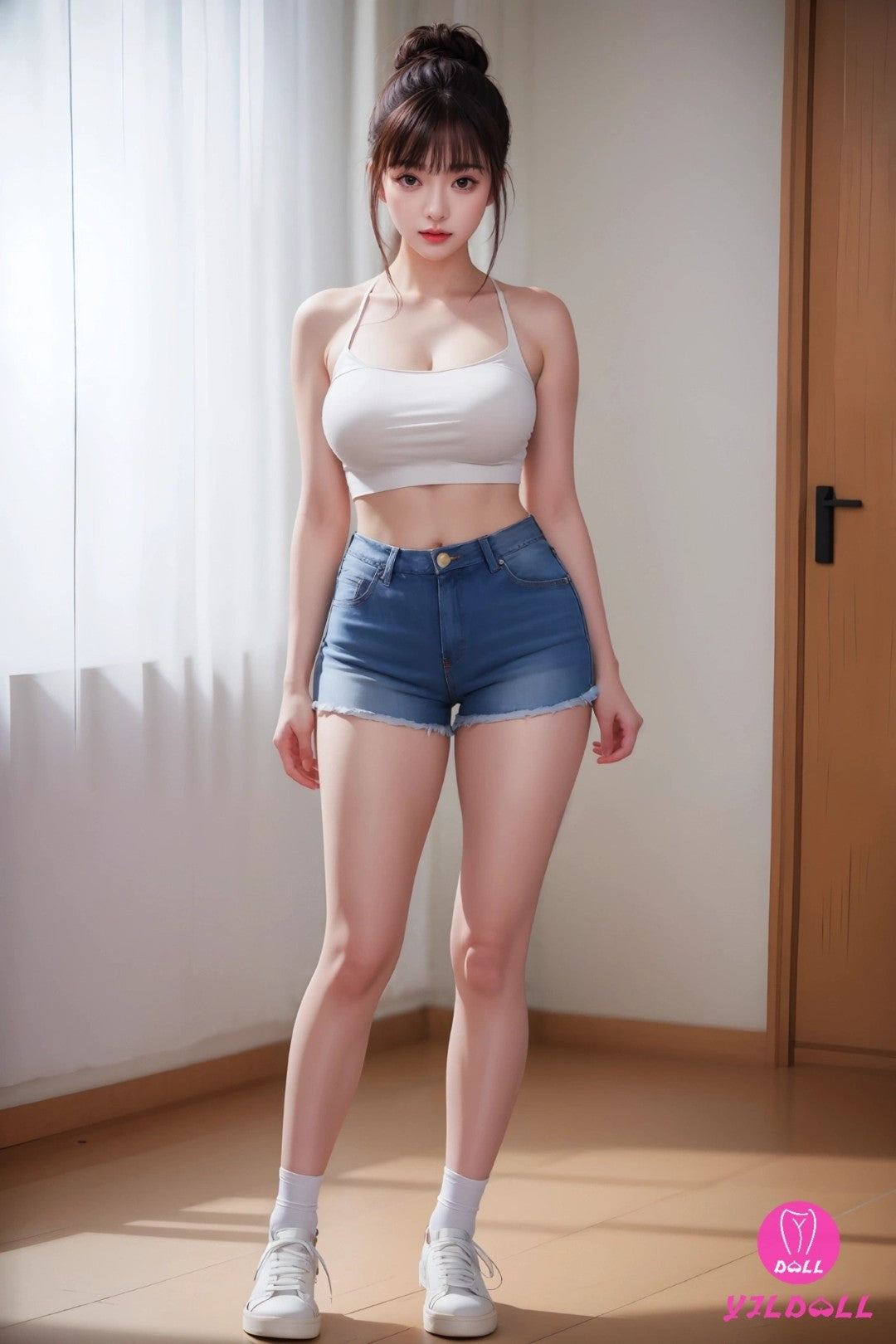 Shi yan muñeca sexual (YJL Doll 168 cm D-Kupa #416 Silicona)