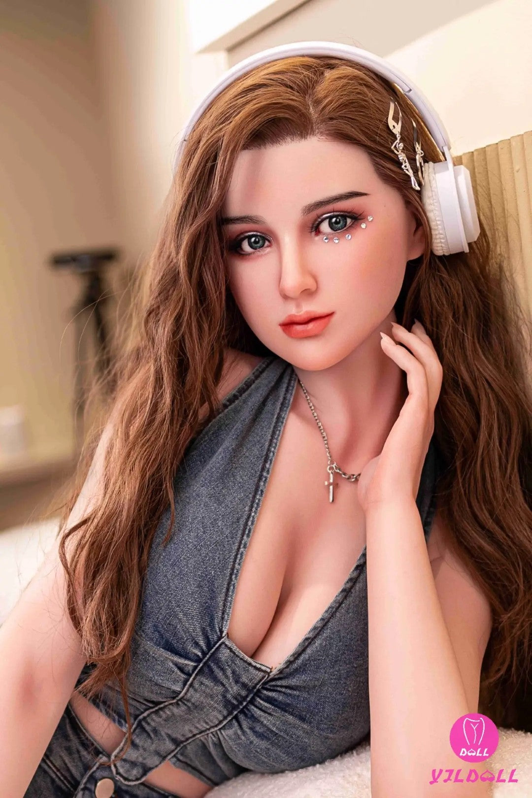 Ginna muñeca sexual (YJL Doll 168 cm E-CUP #352 Silicona)