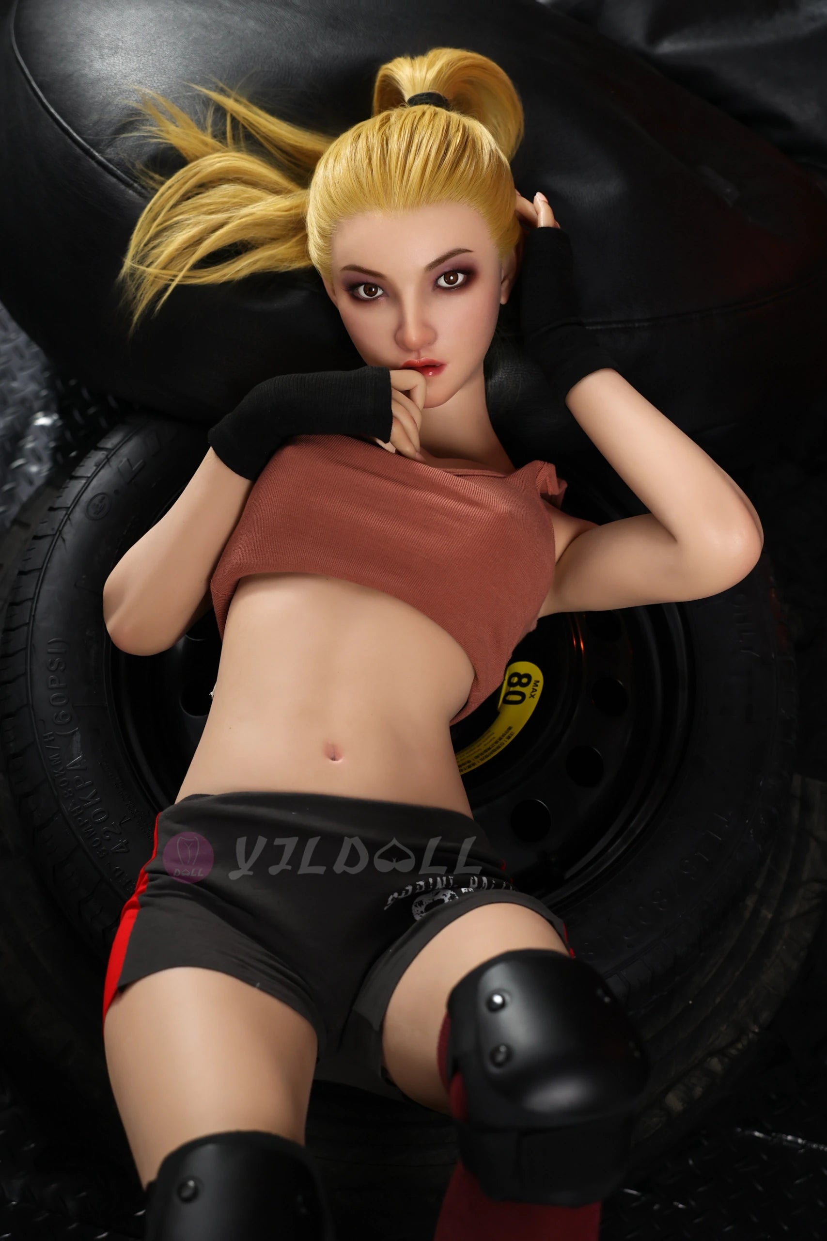 Ariana muñeca sexual (YJL Doll Silicona de copa electrónica de 160 cm)