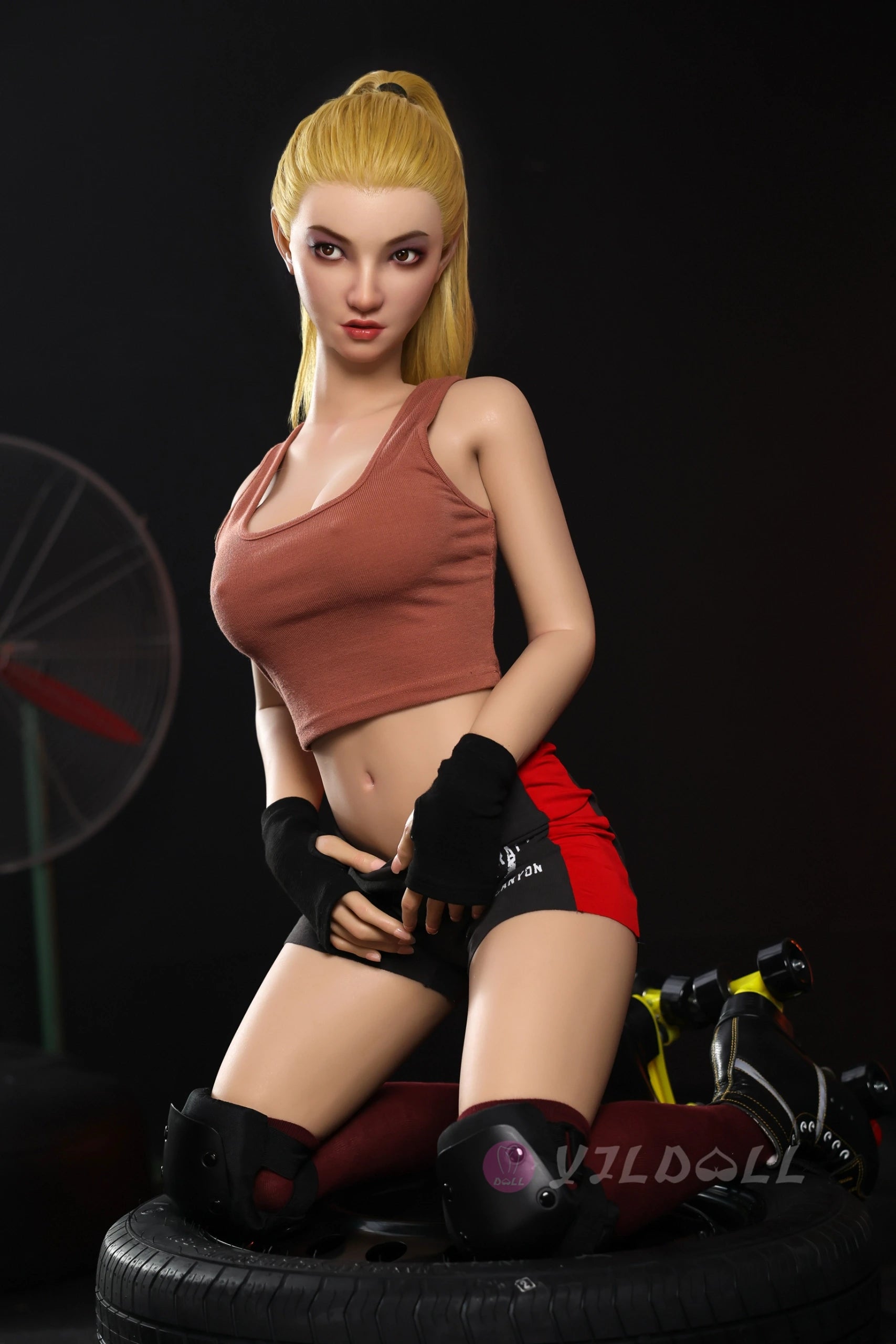 Ariana muñeca sexual (YJL Doll Silicona de copa electrónica de 160 cm)