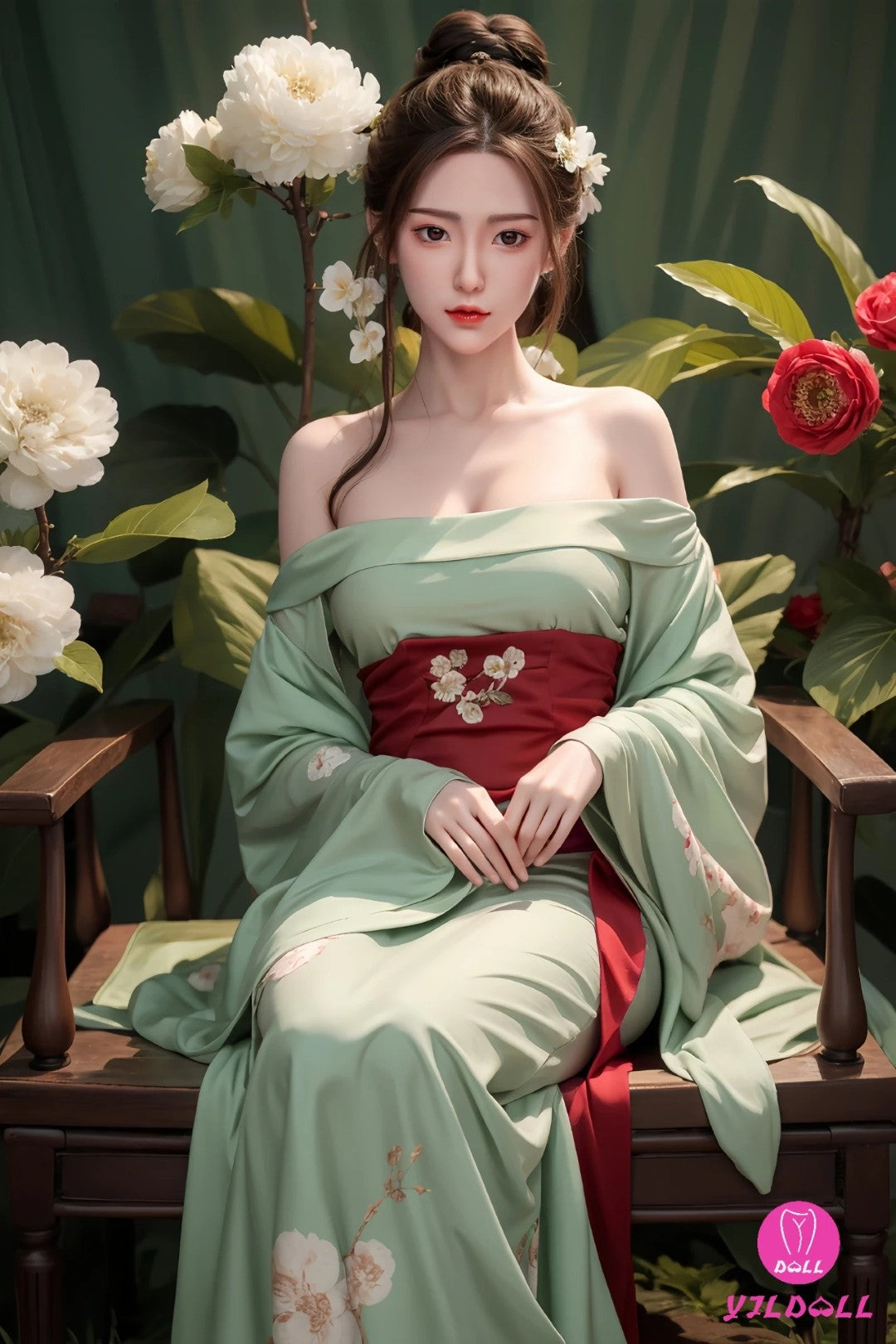 Maldito Jing muñeca sexual (YJL Doll 165 cm D-Cup #449 Silicona)