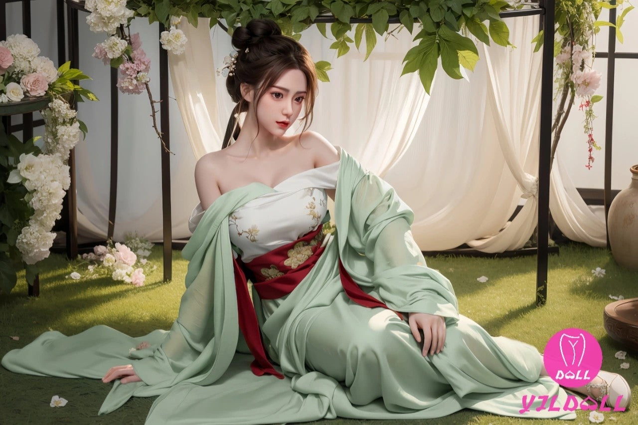 Maldito Jing muñeca sexual (YJL Doll 165 cm D-Cup #449 Silicona)