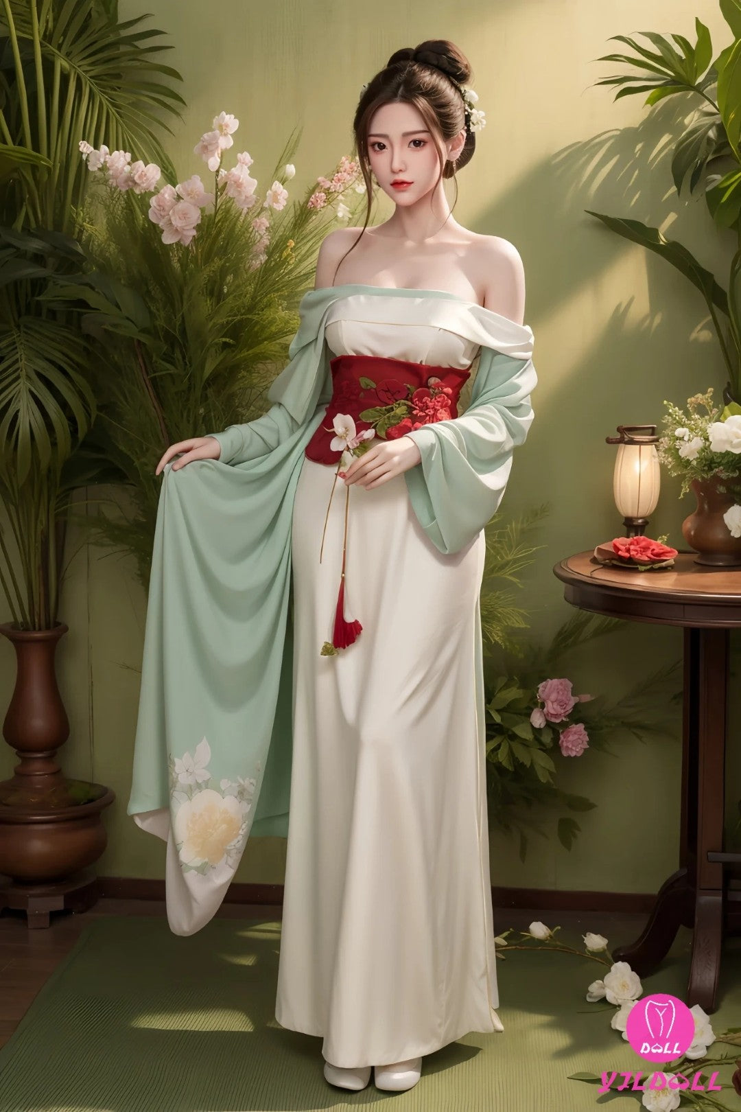 Maldito Jing muñeca sexual (YJL Doll 165 cm D-Cup #449 Silicona)