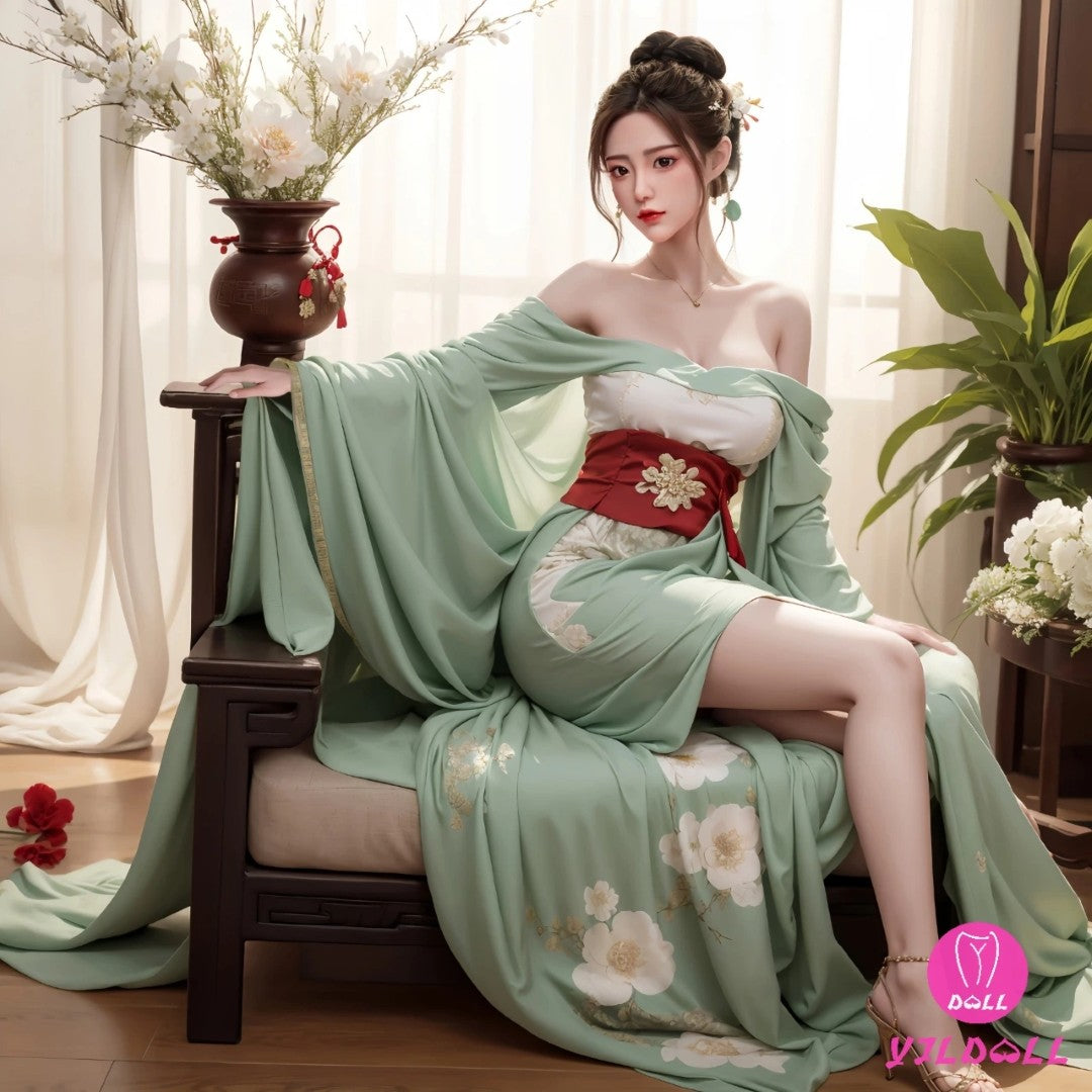 Maldito Jing muñeca sexual (YJL Doll 165 cm D-Cup #449 Silicona)