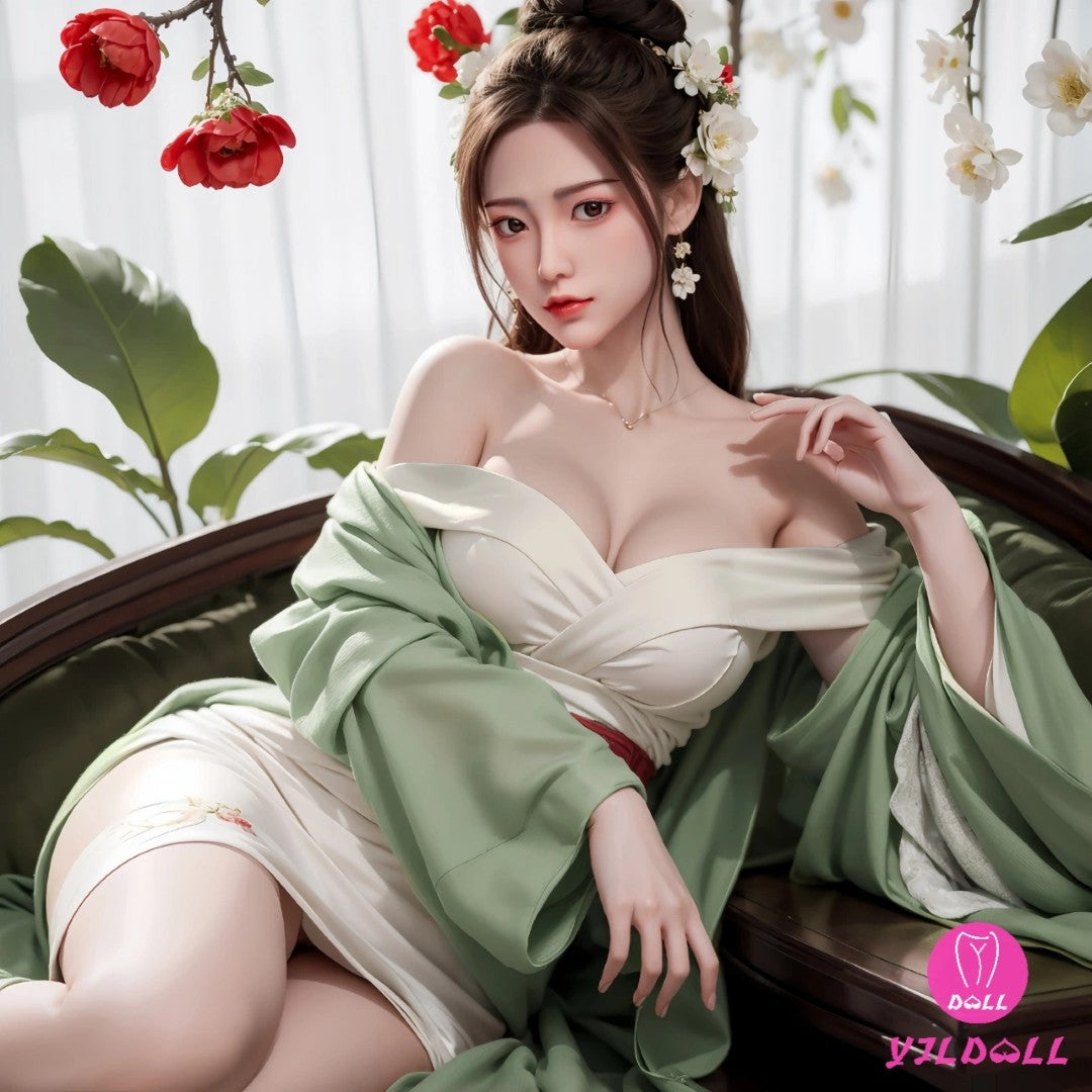 Maldito Jing muñeca sexual (YJL Doll 165 cm D-Cup #449 Silicona)