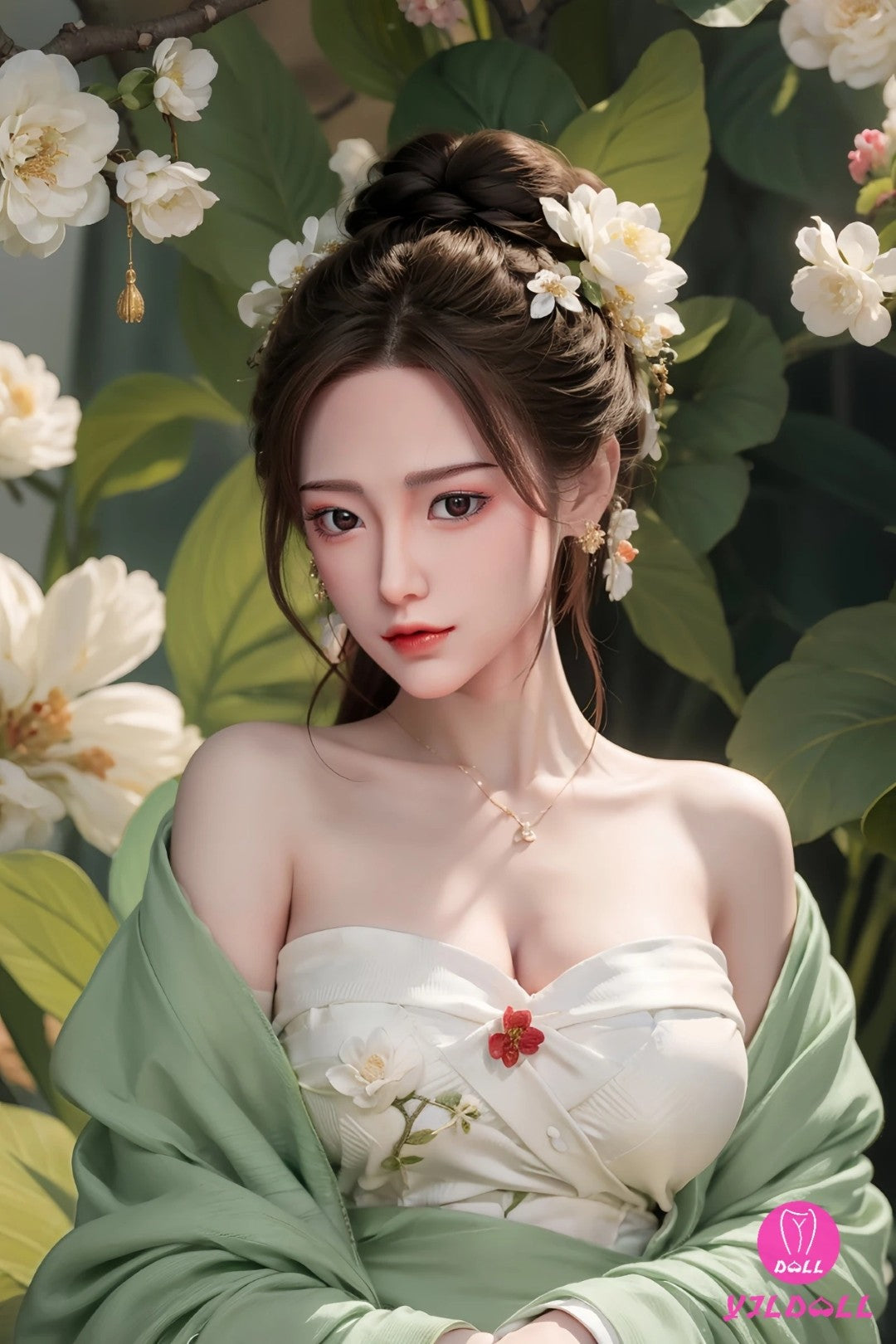 Maldito Jing muñeca sexual (YJL Doll 165 cm D-Cup #449 Silicona)