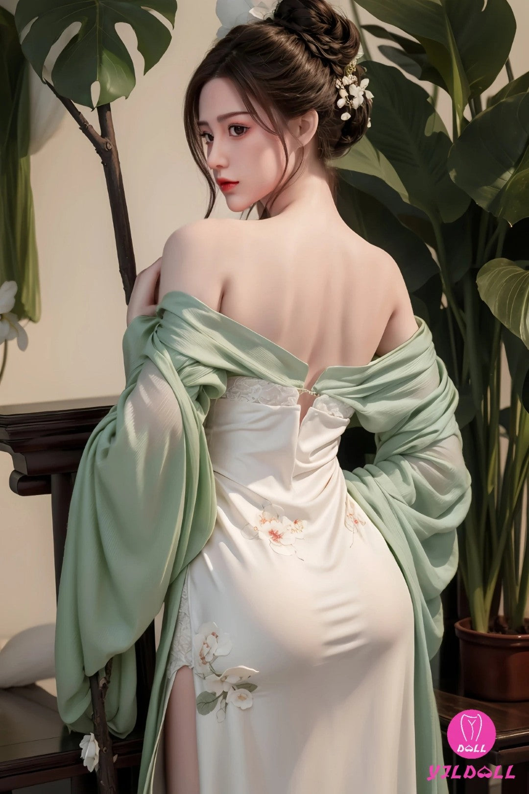 Maldito Jing muñeca sexual (YJL Doll 165 cm D-Cup #449 Silicona)