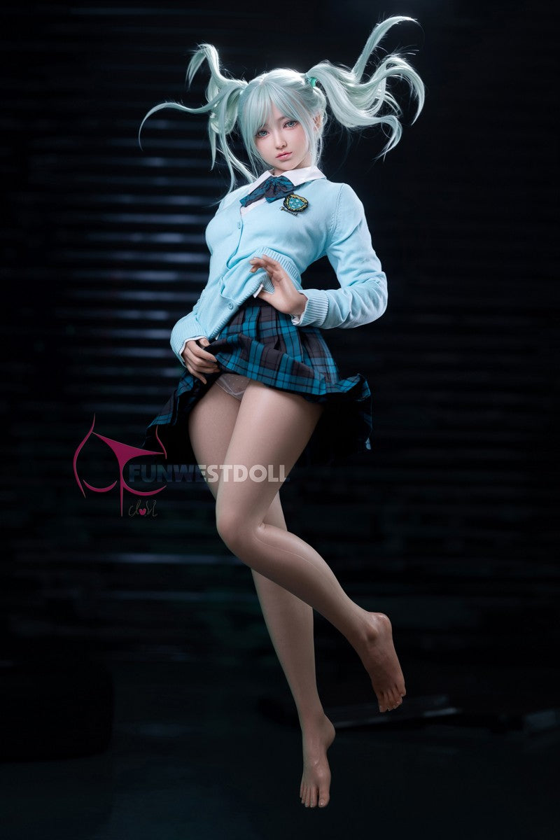 Amy Sex doll (FunWest Doll 159cm A-cup #041S silicone) EXPRESS