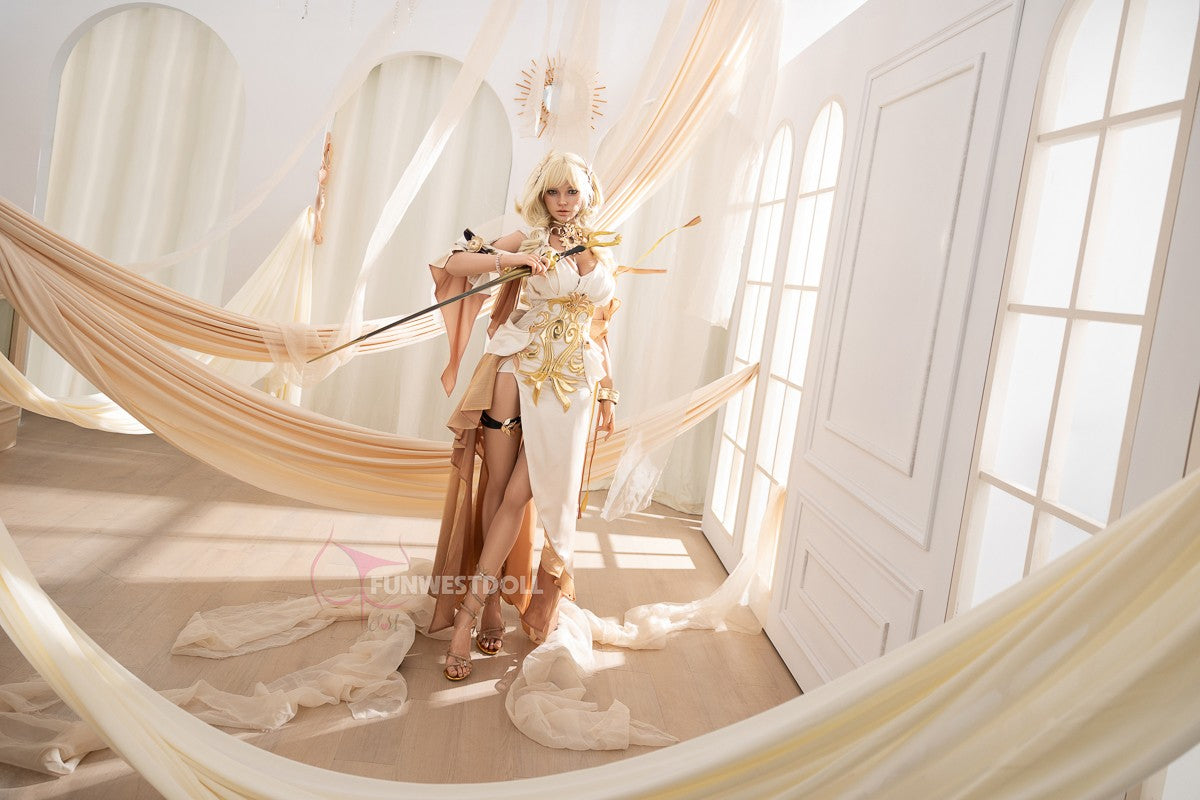 Bella muñeca sexual (FunWest Doll Copa G de 157 cm #037SJ RST silicona)