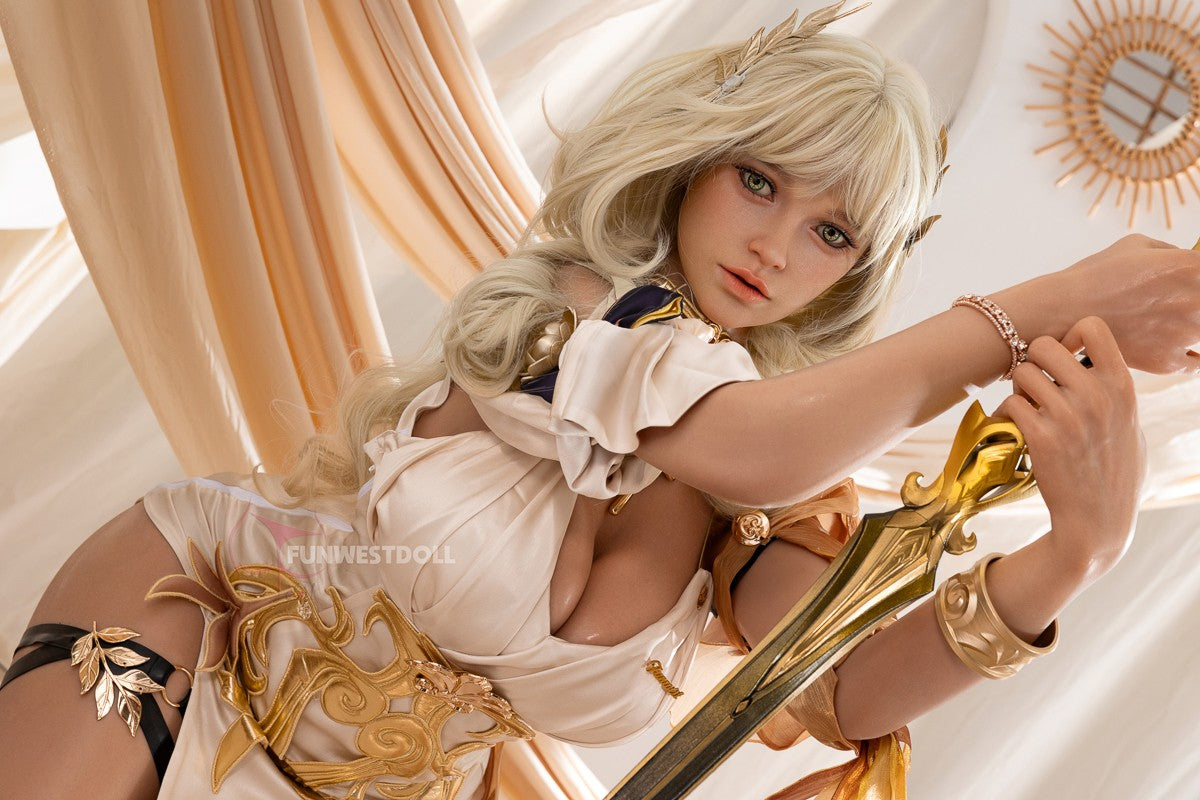 Bella muñeca sexual (FunWest Doll Copa G de 157 cm #037SJ RST silicona)