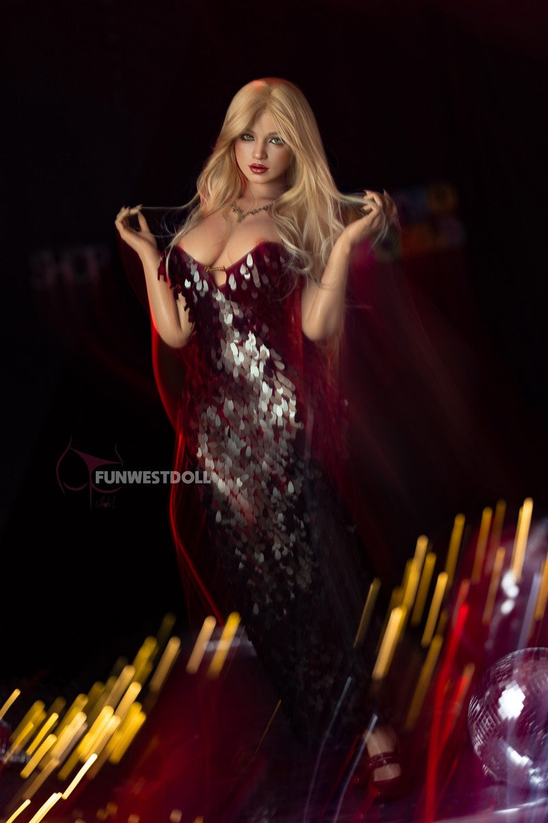 Lyra muñeca sexual (FunWest Doll Copa G de 157 cm #054SJ RST silicona)