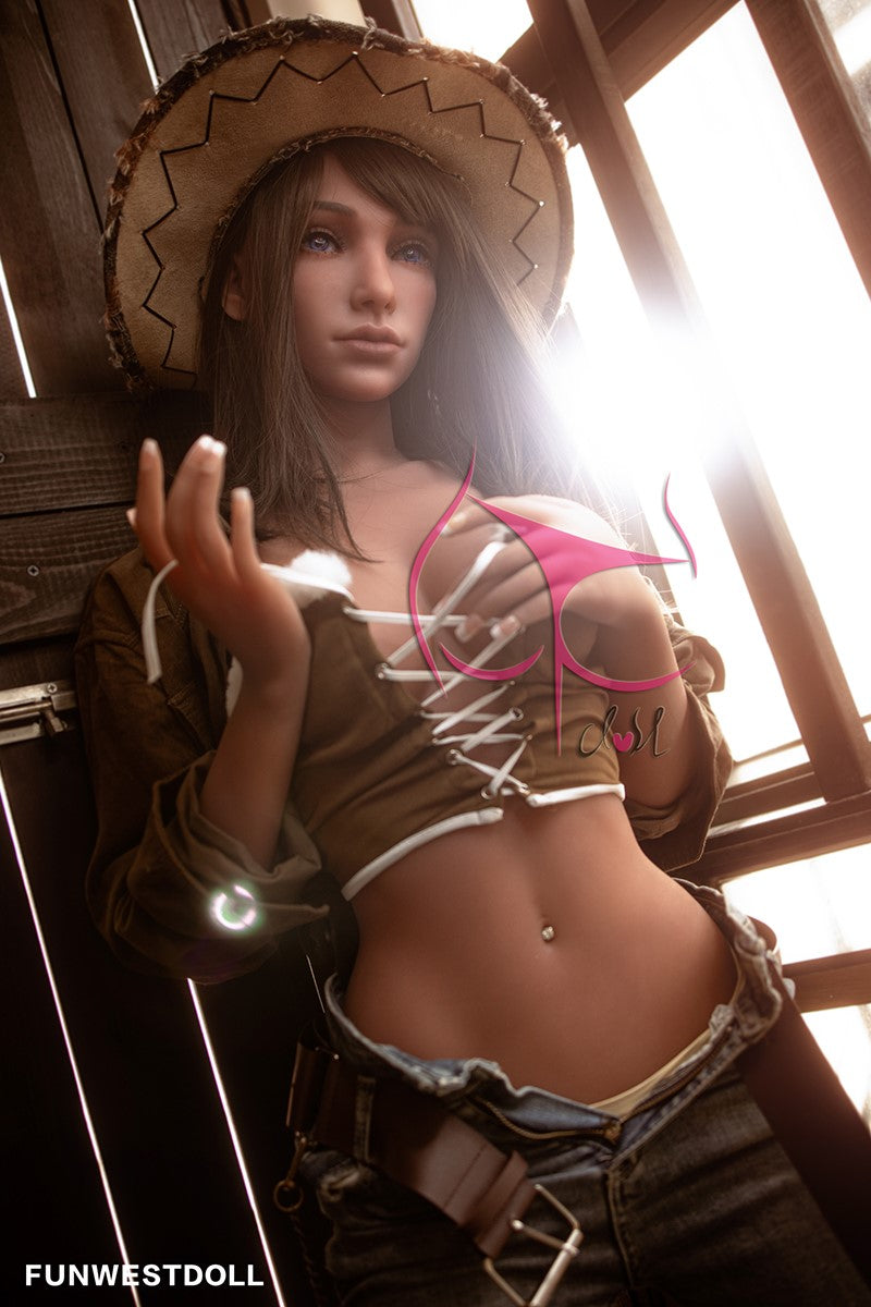 Chyna muñeca sexual (FunWest Doll 158 cm C-CUP #021 TPE)