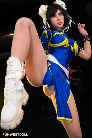 Chun Li muñeca sexual (Funwest Doll 155cm F-Kupa #032 TPE)