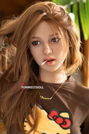 Clara muñeca sexual (FunWest Doll 159cm A-CUP #050 TPE)