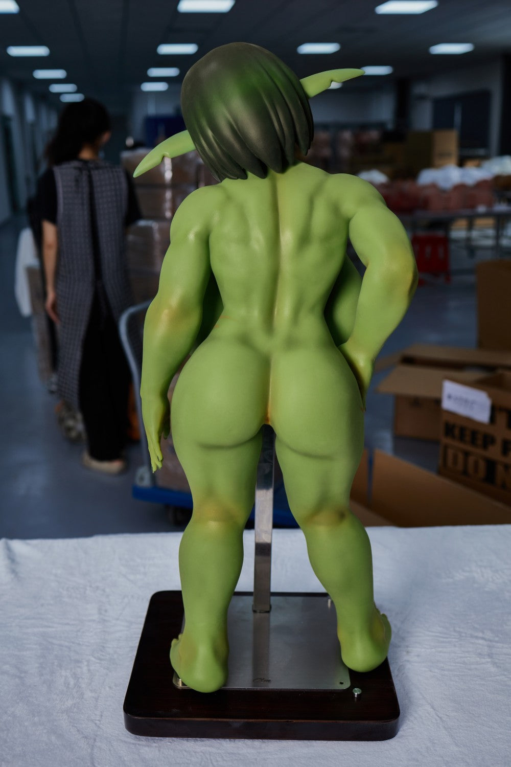 Zarga orco muñeca sexual (Climax Doll Mini silicona en V-Cup de 70 cm)
