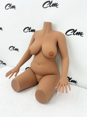 Torso ondulado muñeca sexual (Climax Doll Classic 88 cm F-Kupa TPE)