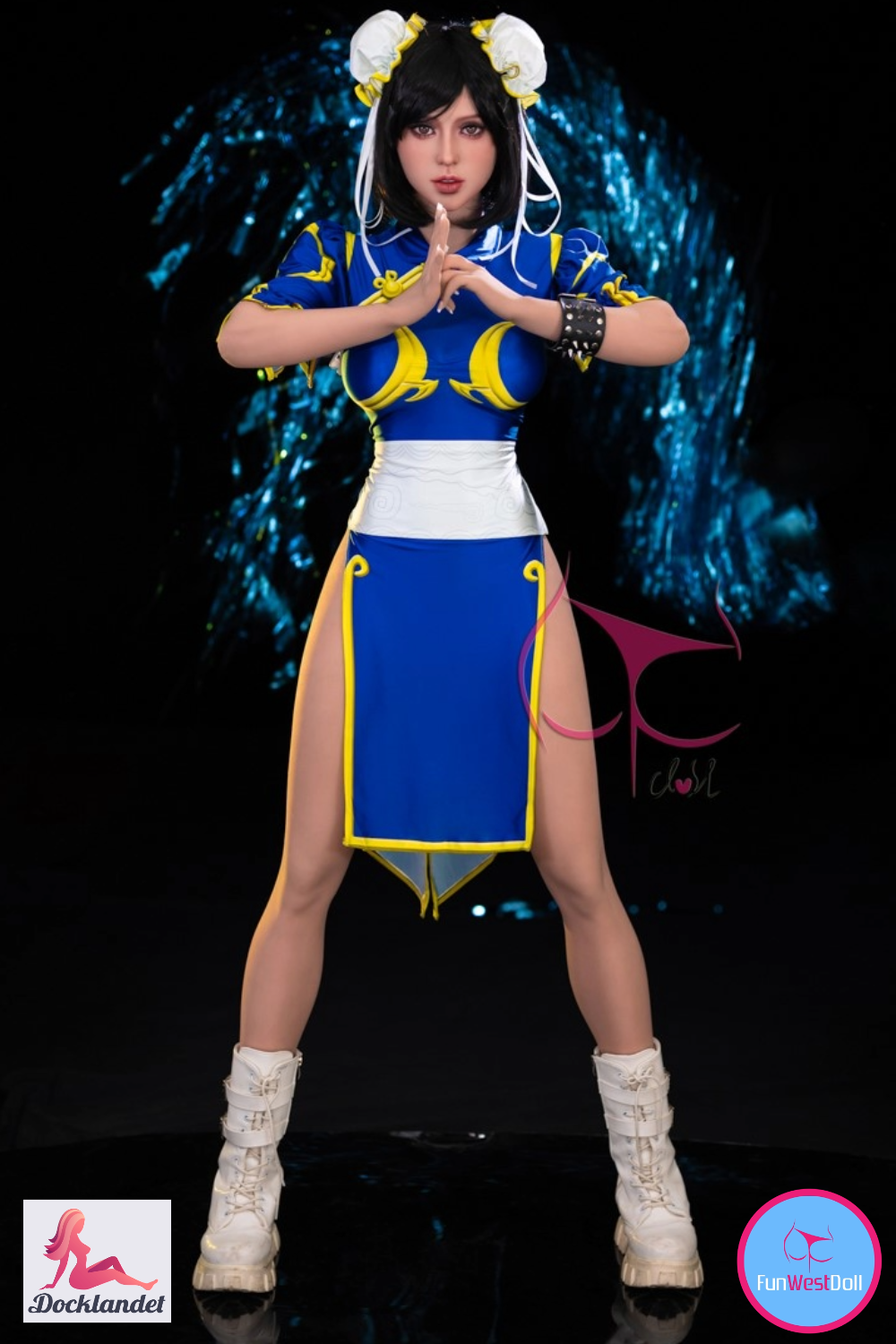 Chun Li muñeca sexual (FunWest Doll 155 cm F-CUP #032 TPE)