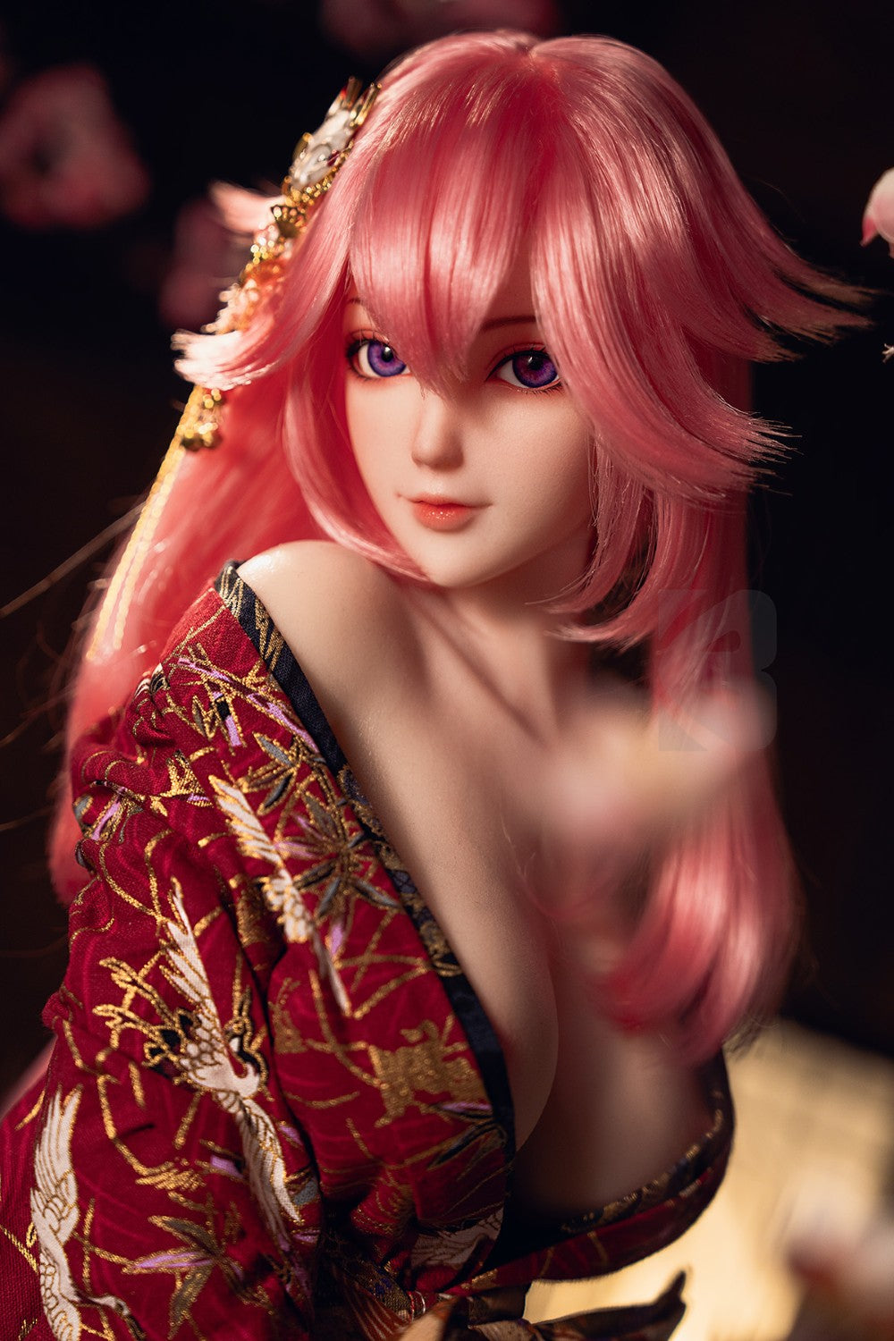 Yae Miko muñeca sexual (BC-Doll 76cm E-Copa G01A Silicona)