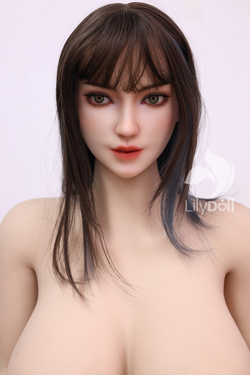Aria‑A muñeca sexual (LilyDoll Copa K de 157 cm #LD010 Silicona+TPE)