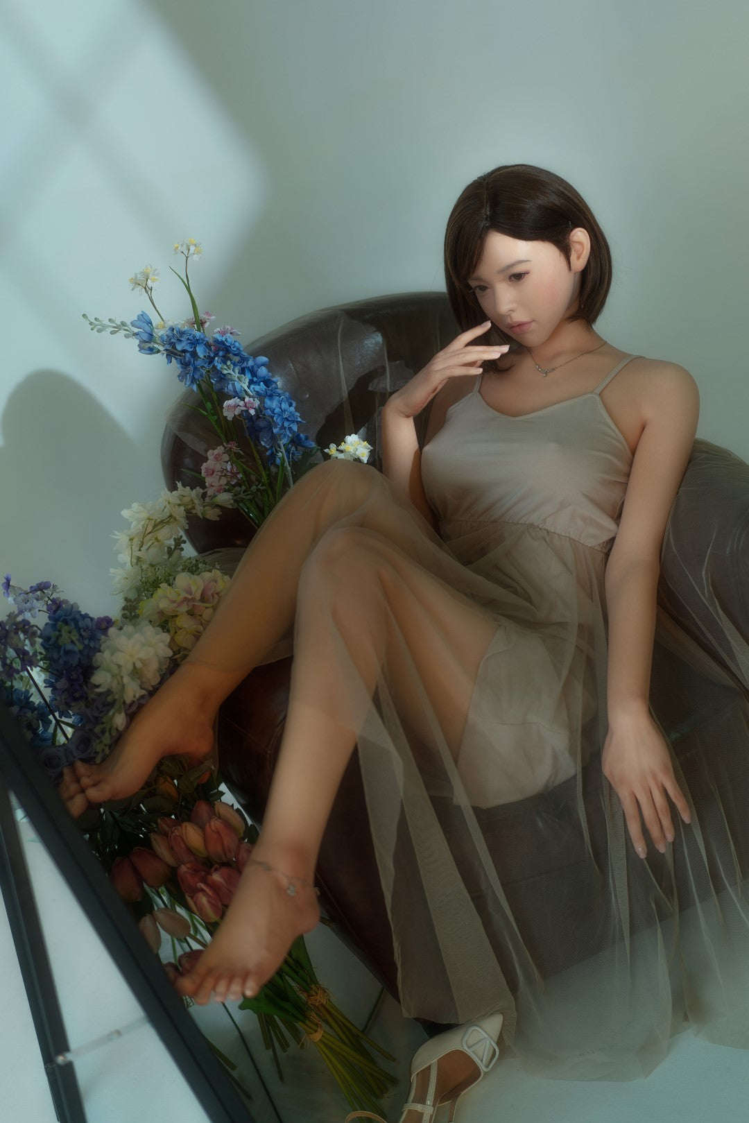 Lisa muñeca sexual (Zelex 170 cm Copa C GE124-1 Silicona)