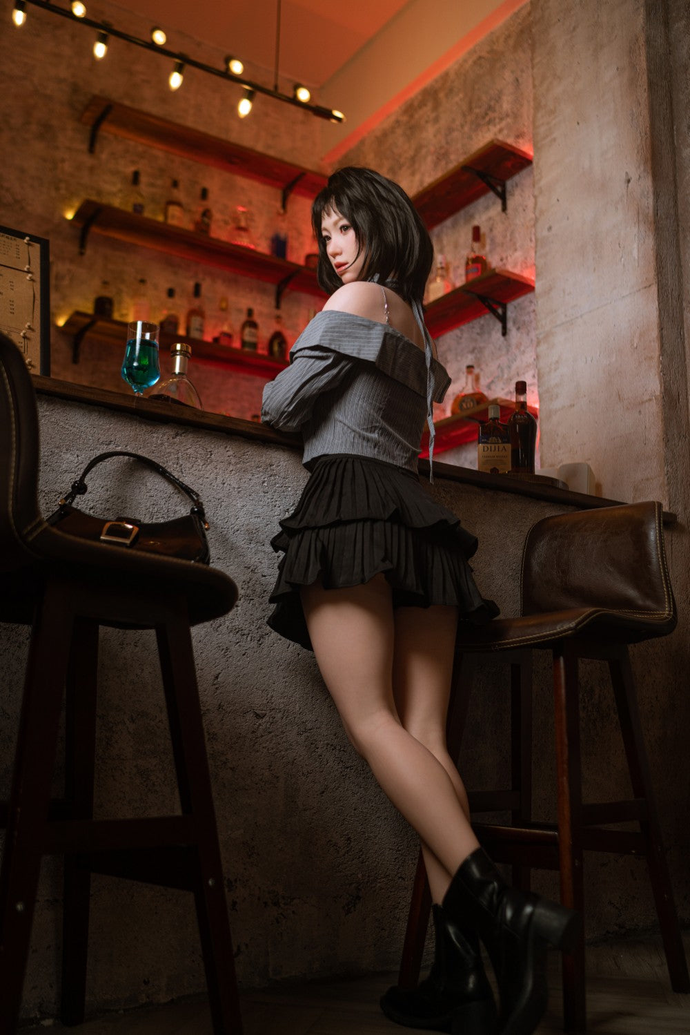 nicole muñeca sexual (Zelex 162 cm D-Cup GE68-1 Silicona)