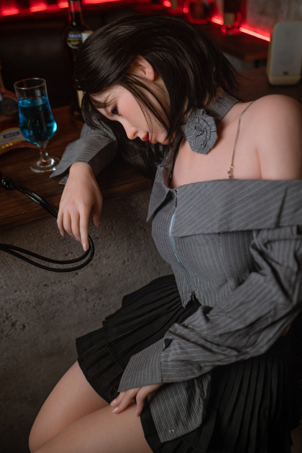 nicole muñeca sexual (Zelex 162 cm D-Cup GE68-1 Silicona)