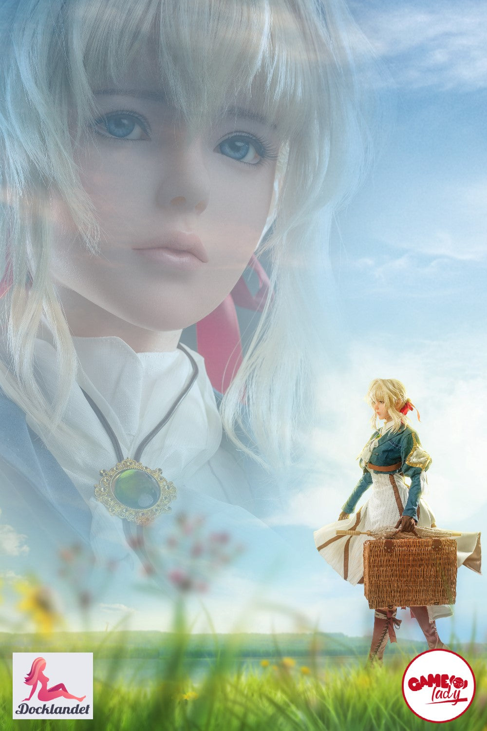 Violeta muñeca sexual (Game Lady 156cm D-Cup Anime No.12 Silicona)