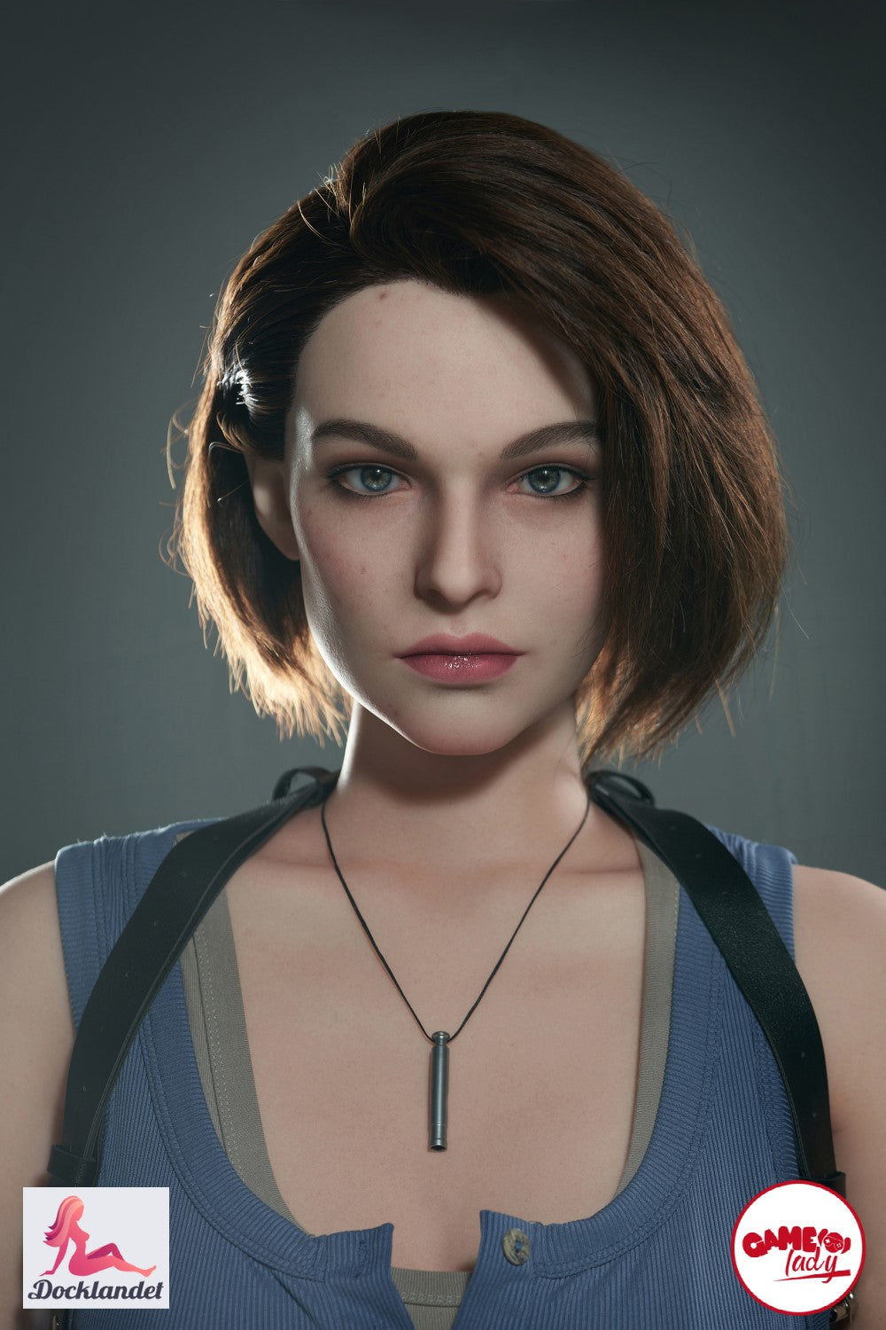 Jill muñeca sexual (Game Lady 168cm E-Kupa No.09 Silicona)