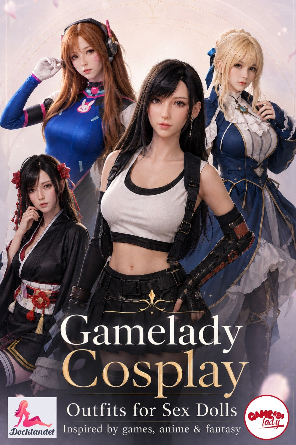 Trajes de cosplay oficiales de Gamelady. Descubre los trajes de cosplay de Gamelady para muñecas sexuales. Encuentra disfraces imaginativos, ropa para juegos de rol y accesorios elegantes para transformar el estilo de tu muñeca.
