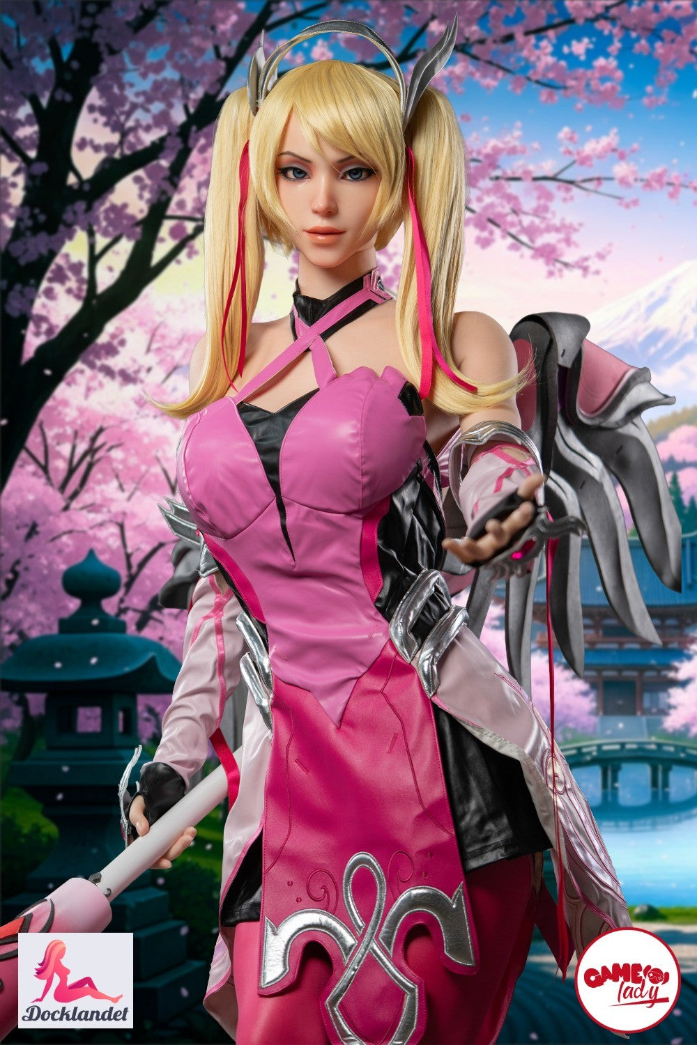 Mercy Sexdocka (Game Lady 171cm G-Kupa No.38 Silikon) Overwatch Sex Doll 